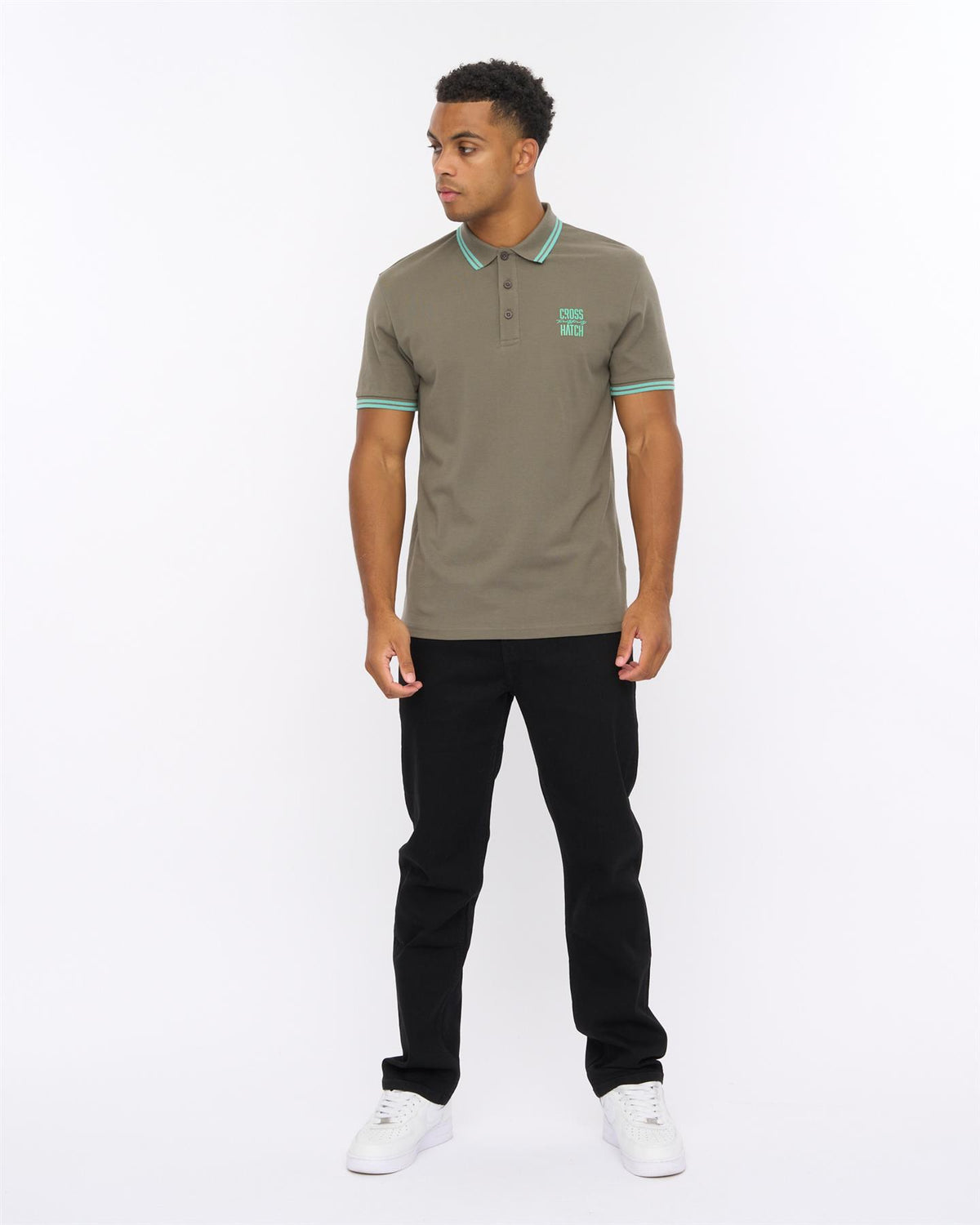 Mens Changra Polo Dark Sage