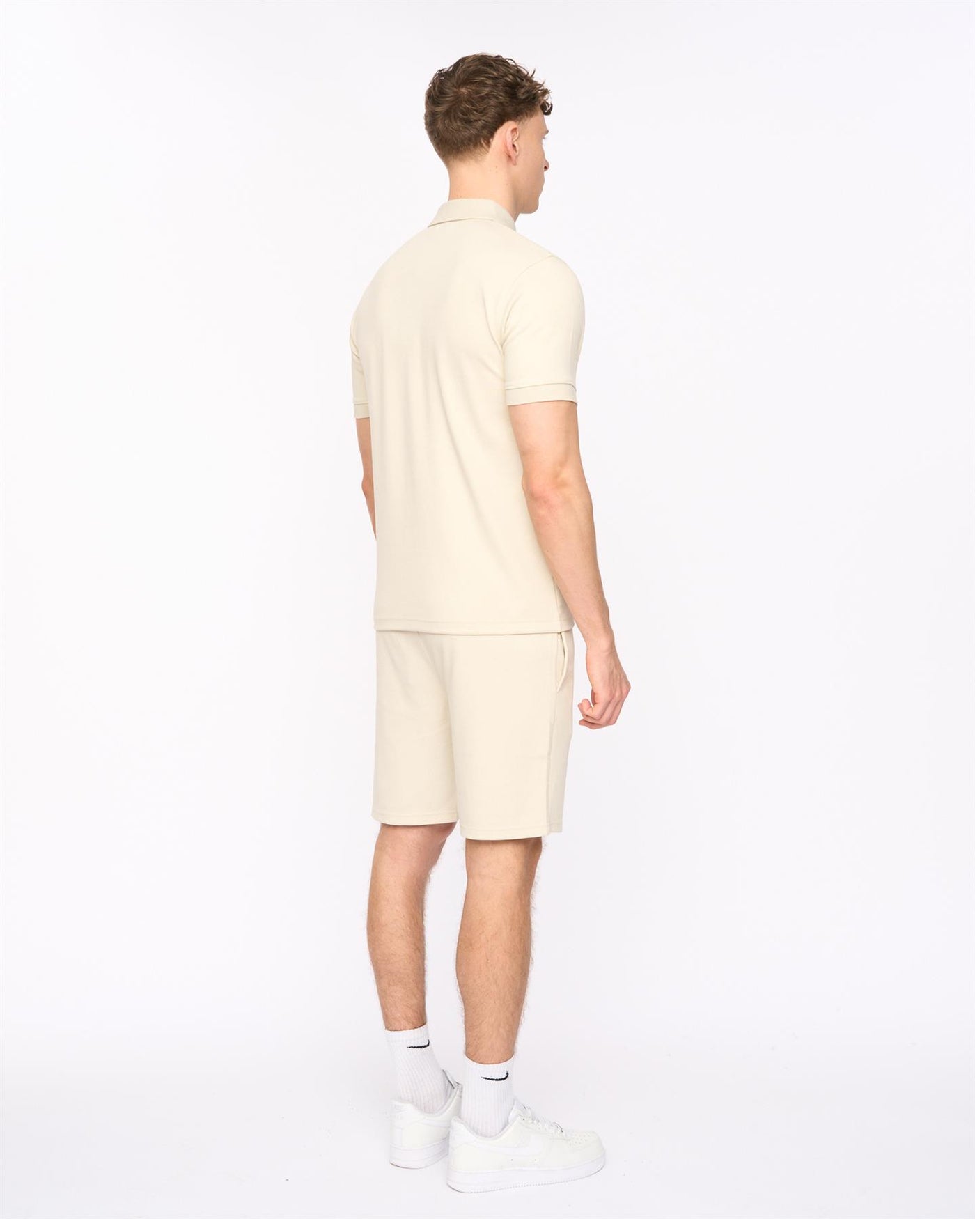 Mens Sherborn Polo Light Stone