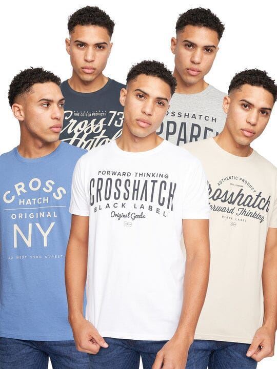 Chislemoore T-Shirt 5pk Assorted