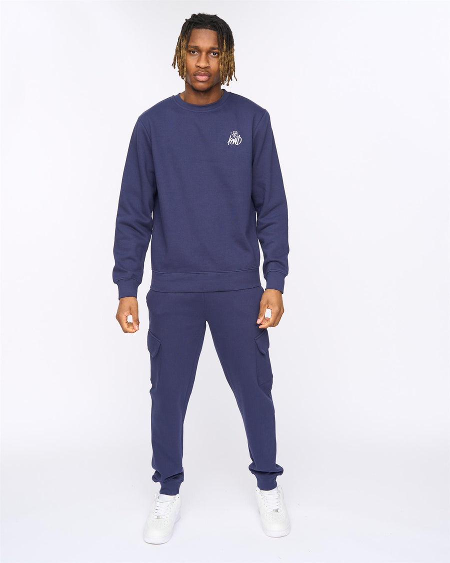 Mens Crosby Crew Sweat Navy