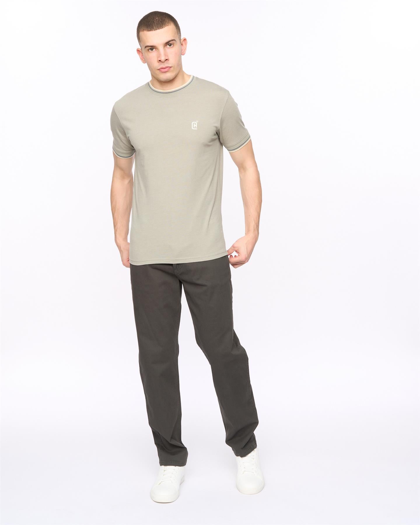 Mens Chalford Baggy Chinos Anthracite