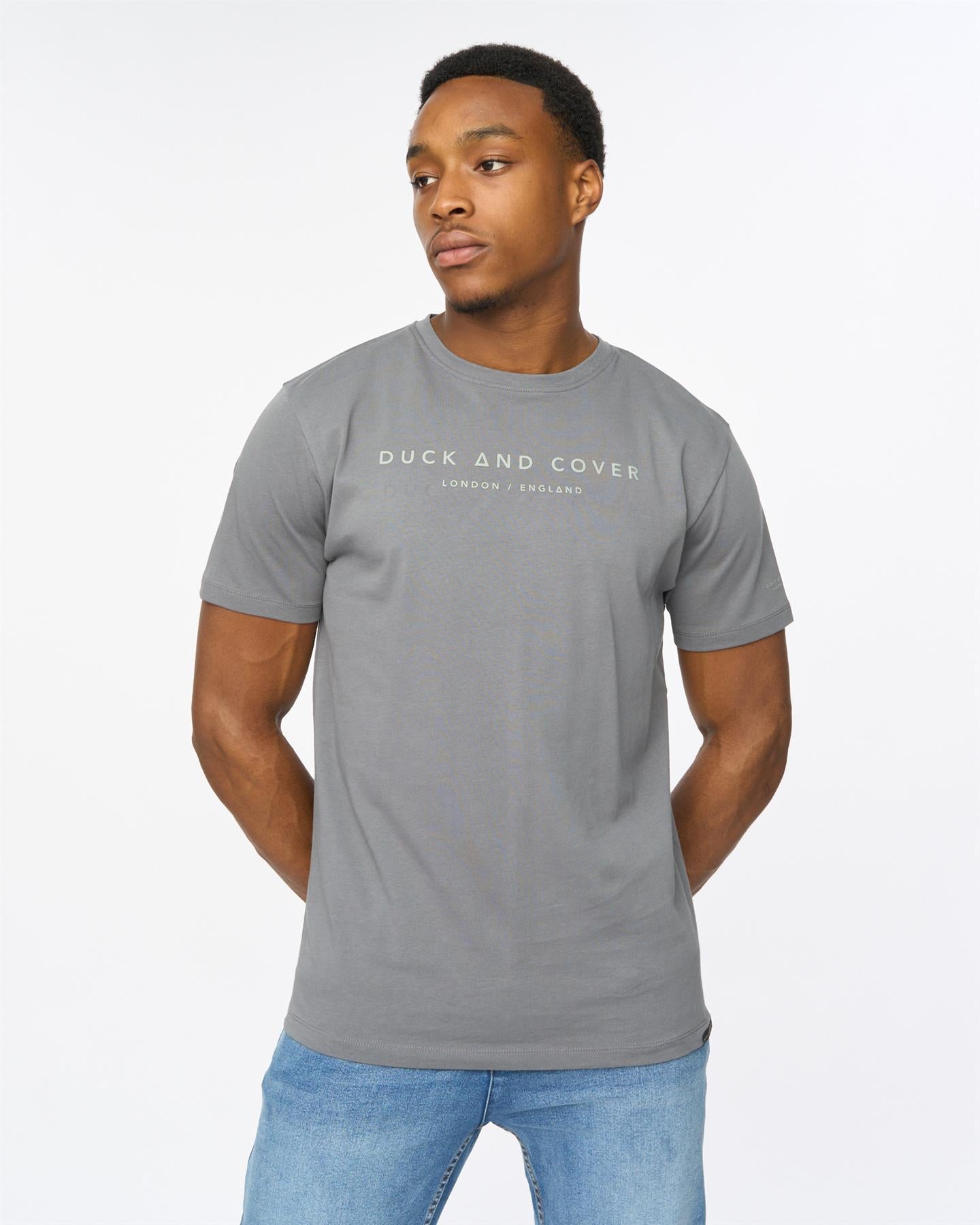 Mens Crytons Heavy T-Shirt Petrol