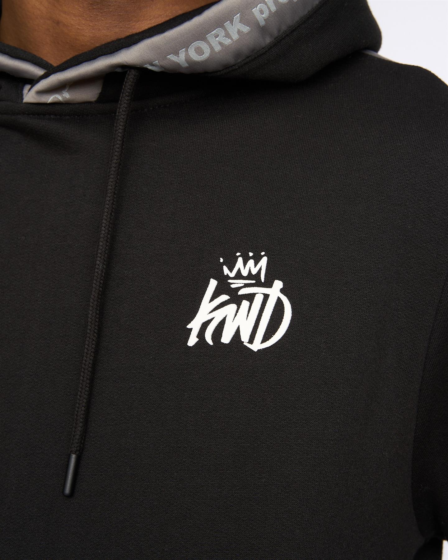 Mens Tapelny Hoodie Black