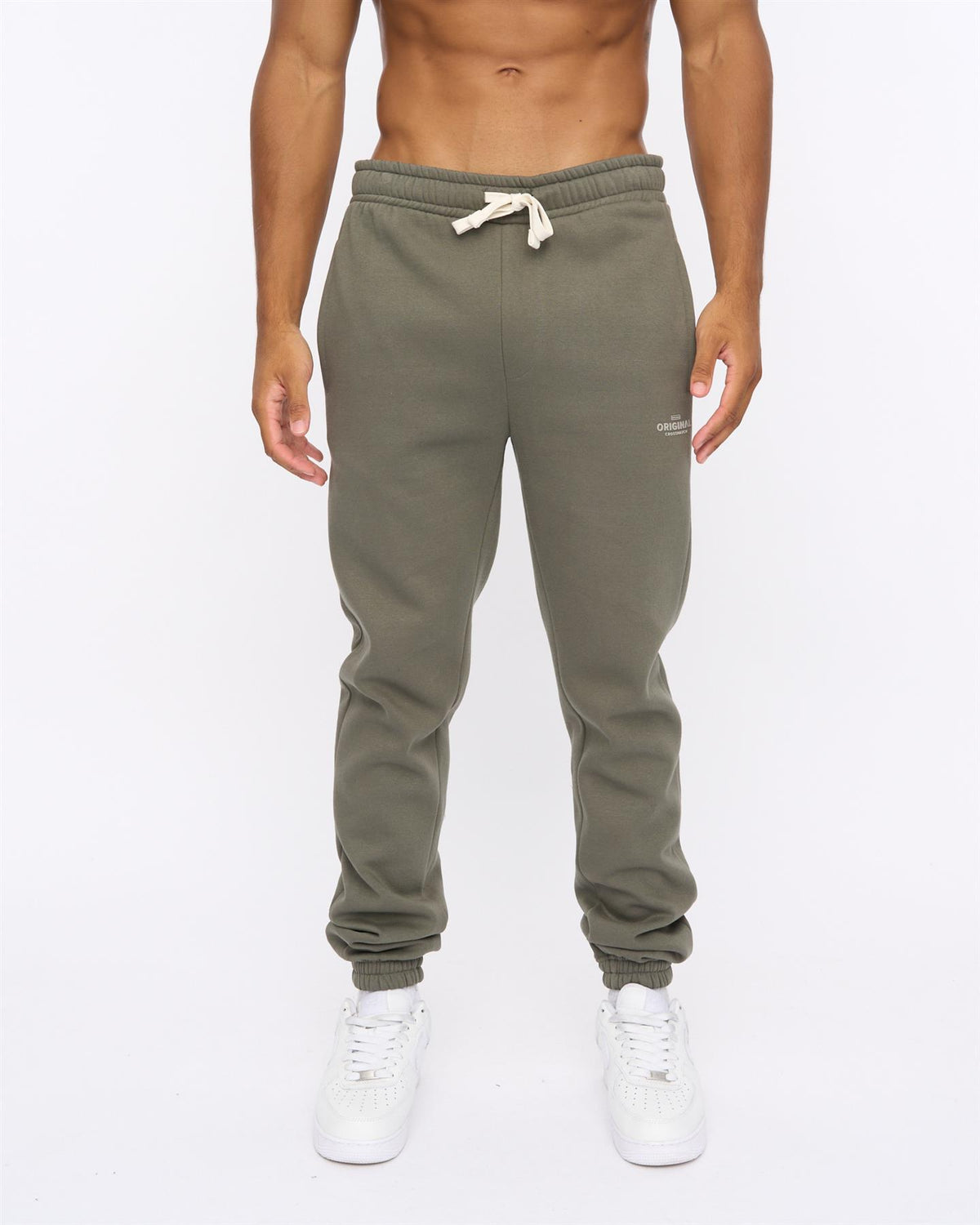 Mens Mappedout Joggers Olive