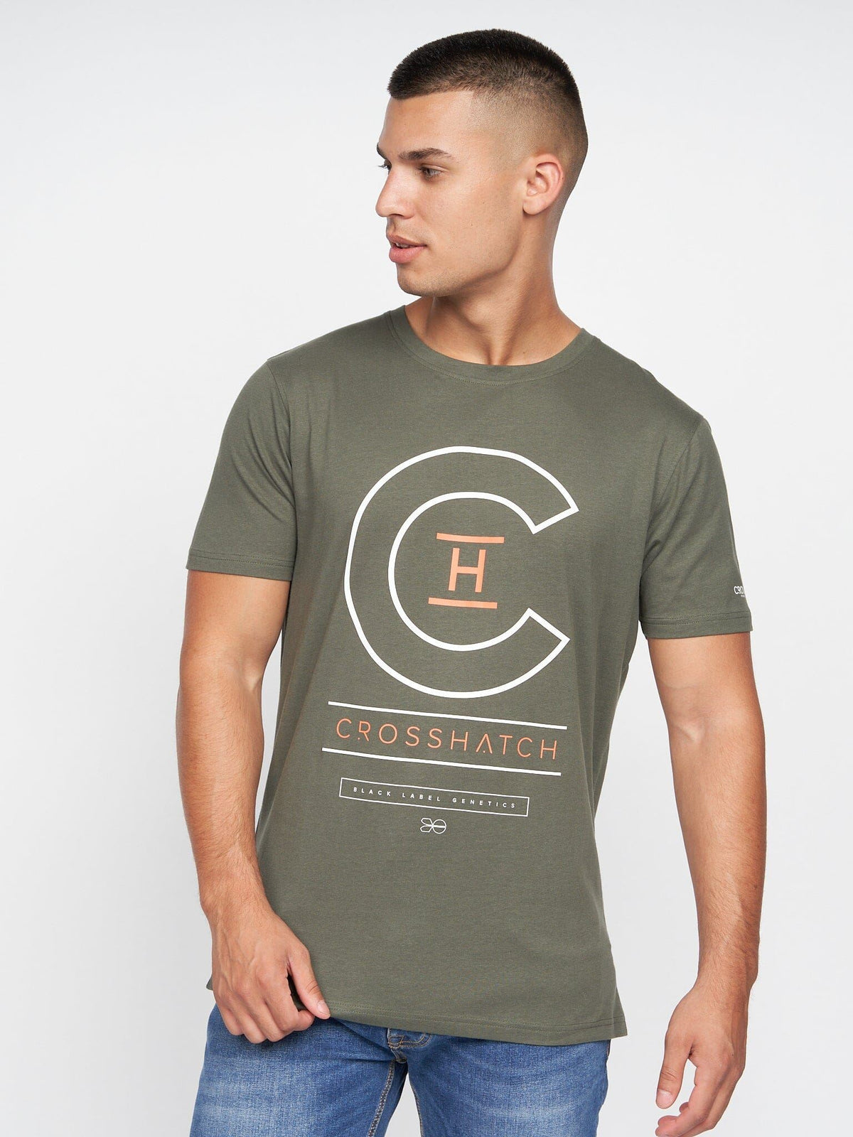 Univarsity T Shirt 2pk Olive Grey