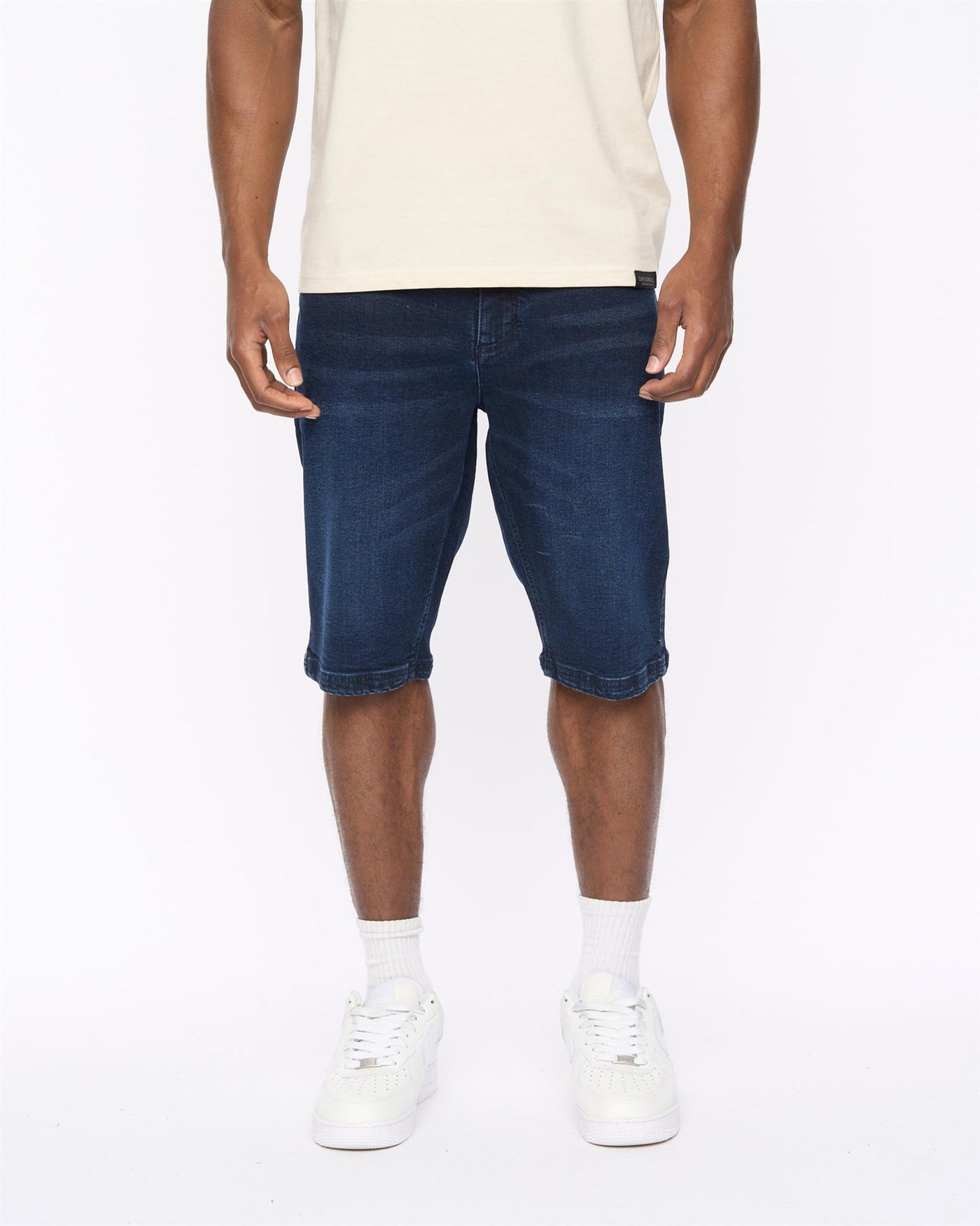 Mens Hammersmith Denim Shorts Dark Wash