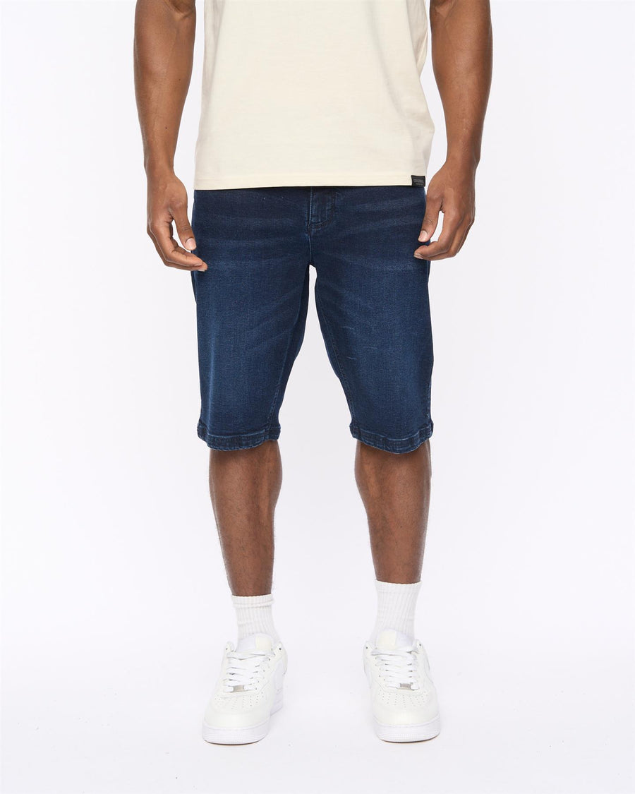 Mens Hammersmith Denim Shorts Dark Wash