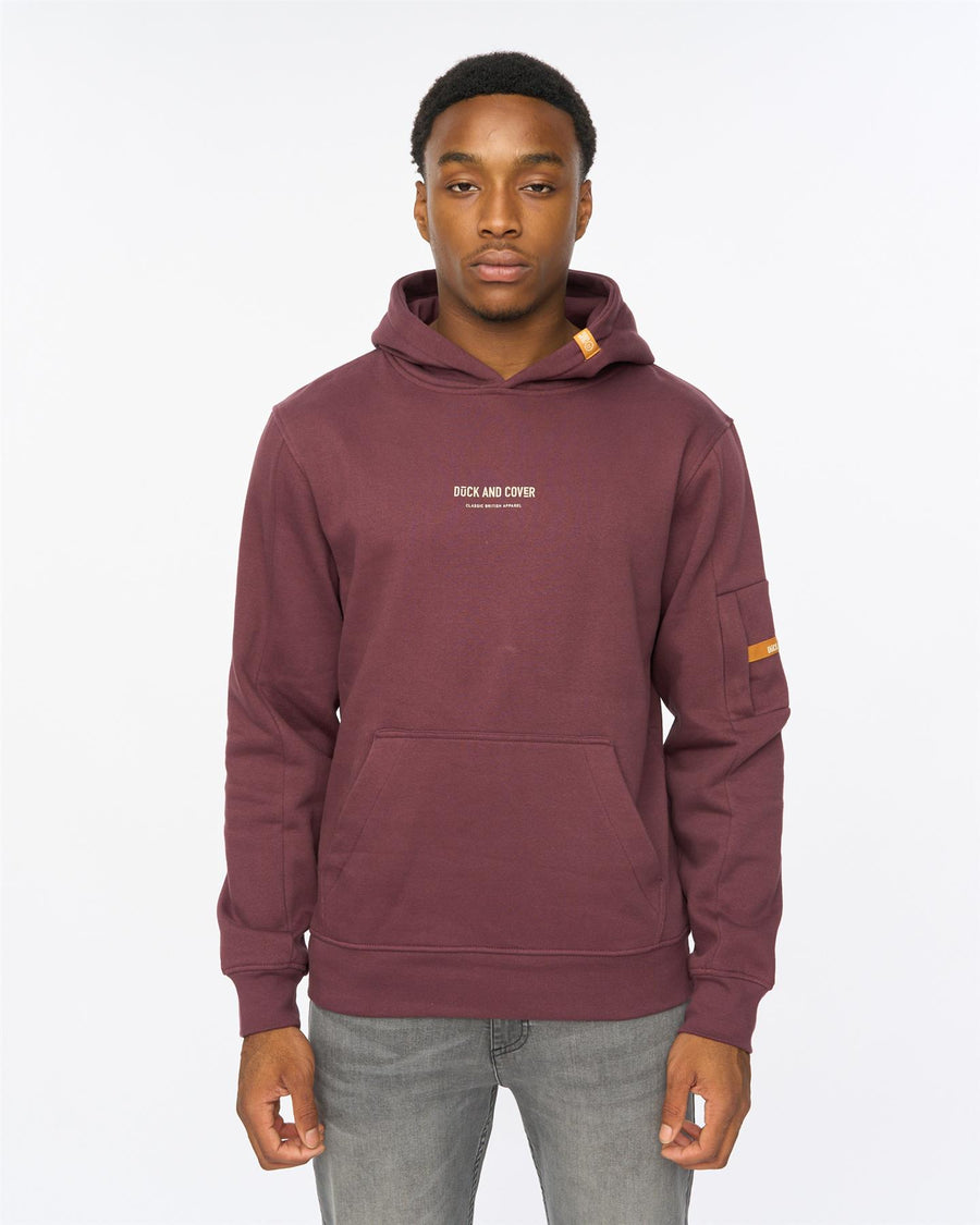 Mens Brammers V2 Hoodie Raisin