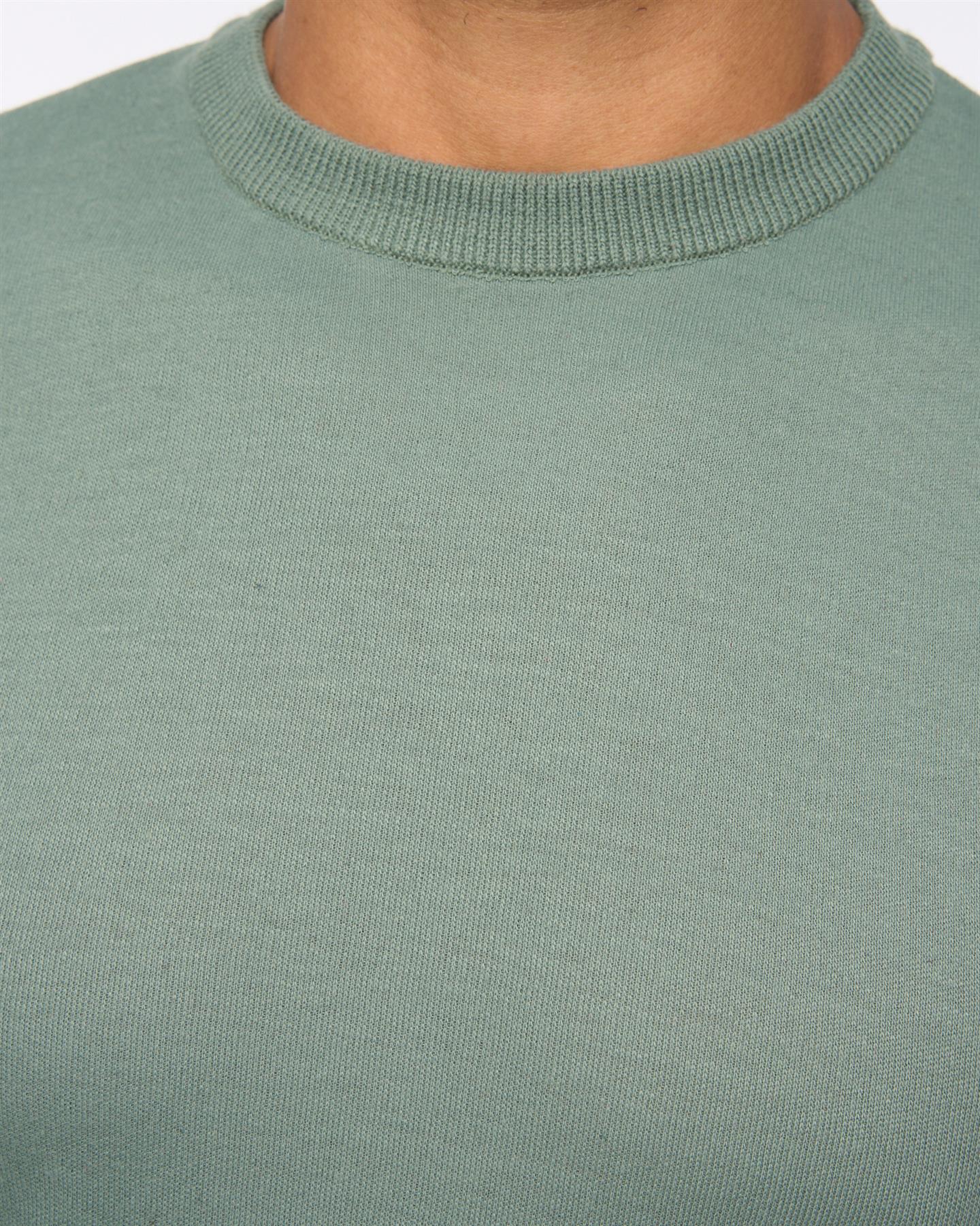 Pepston Crew Neck Jumper Olive