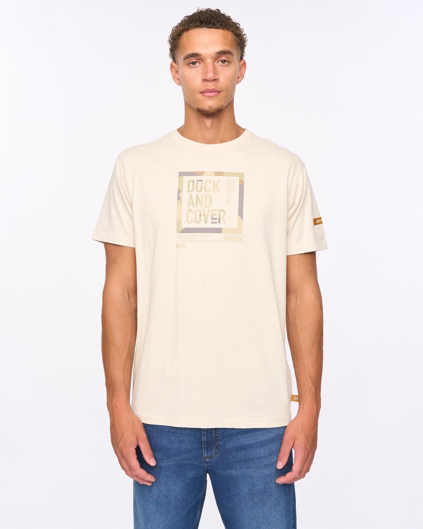 Mens Primatic T-Shirt Off White