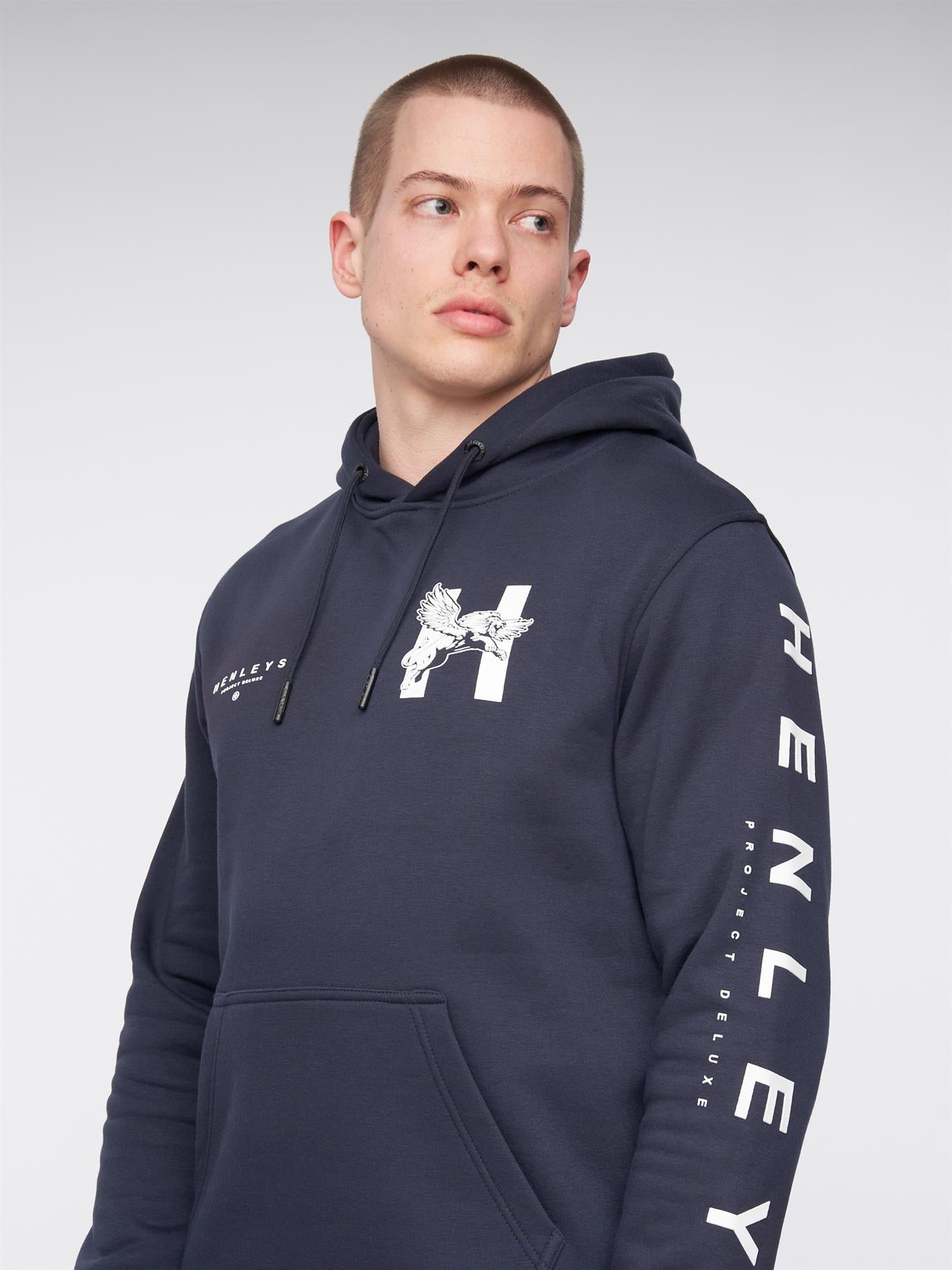 Mens Kilhen Hoodie Navy
