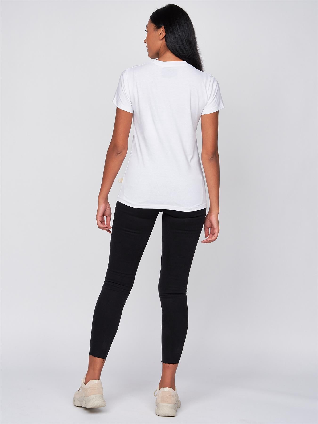 Ladies Juice Laymere T-Shirt 3 Pack White/Sage/Pink