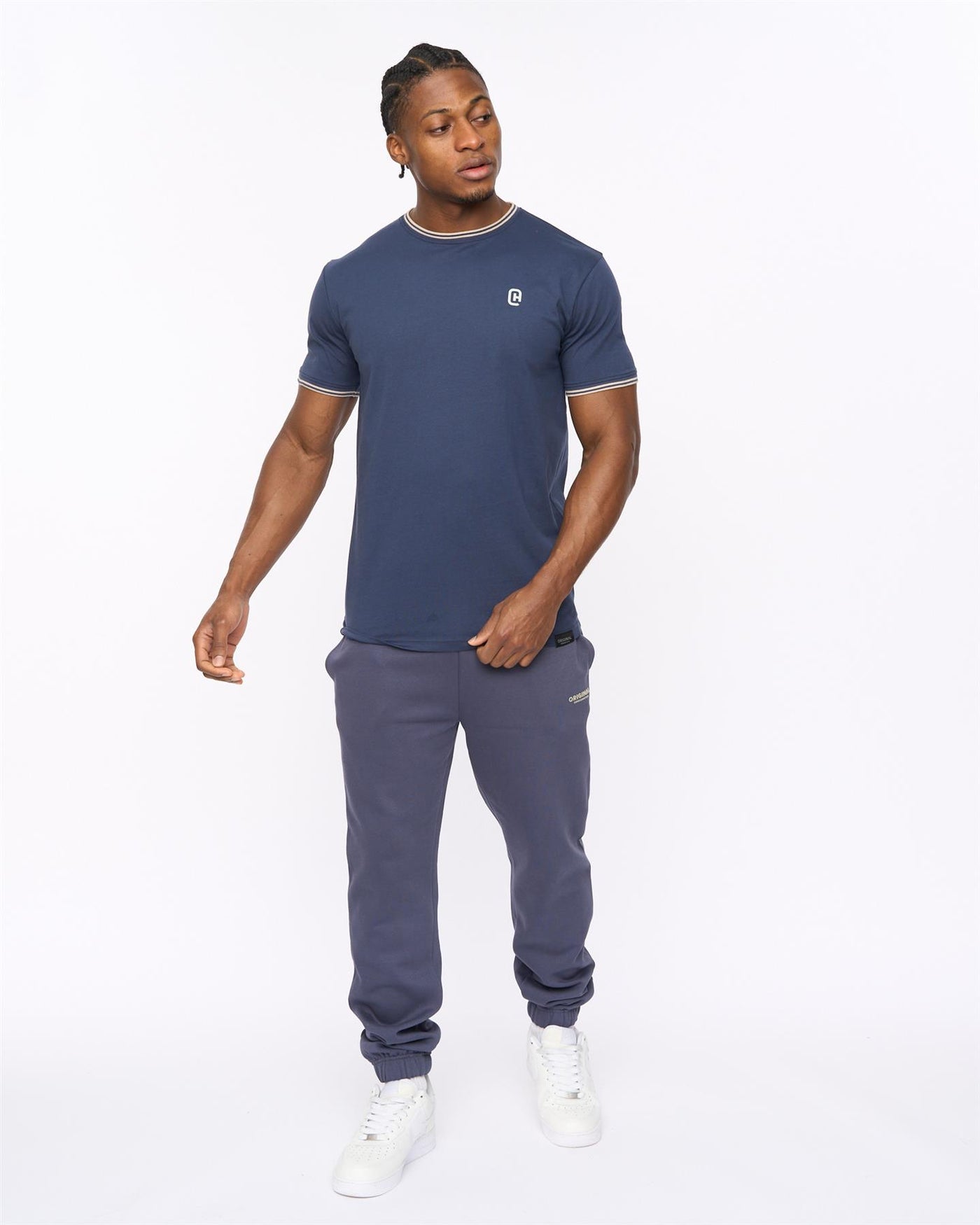 Mens Preece Joggers Navy