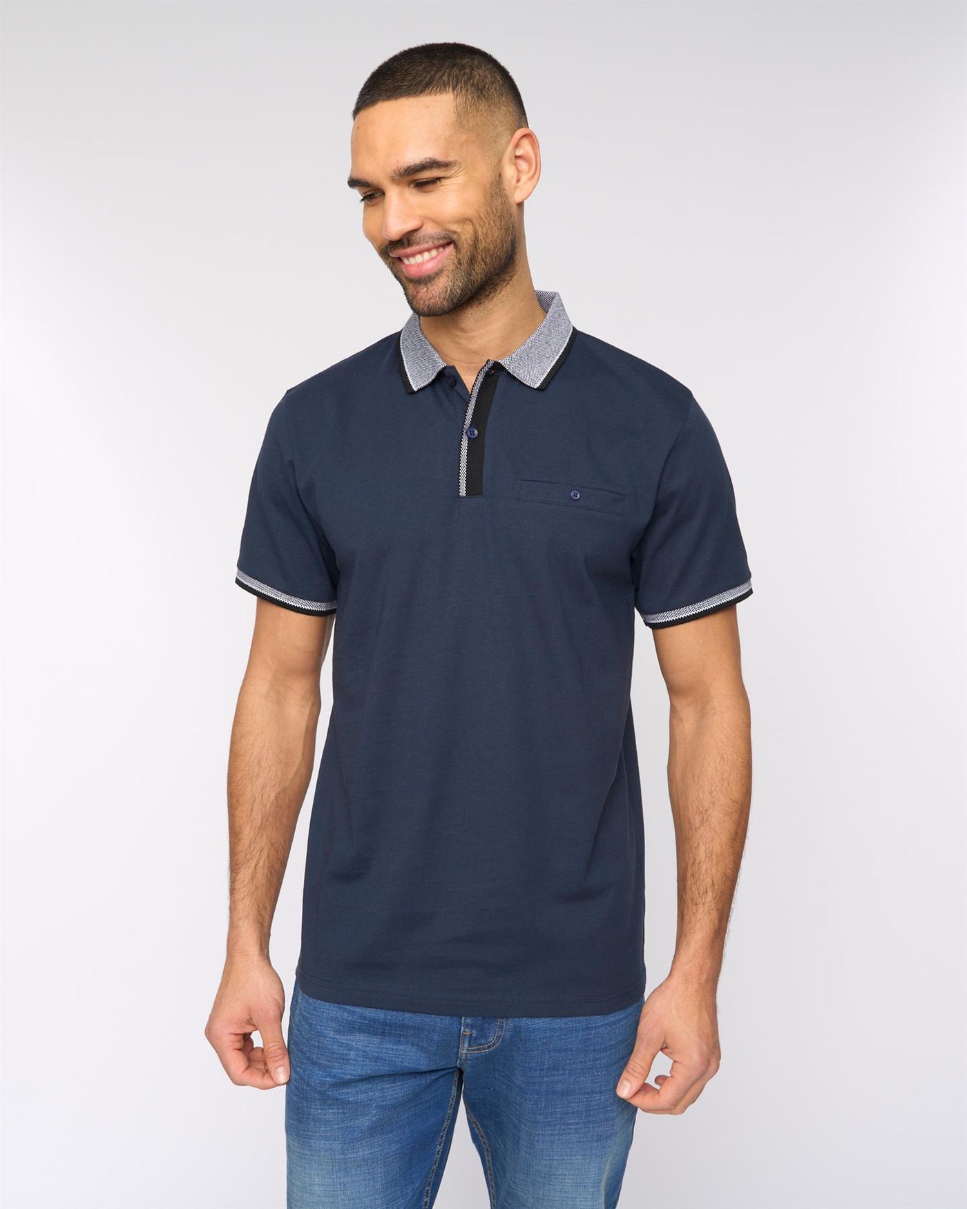 Mens Eastbrook Polo Navy