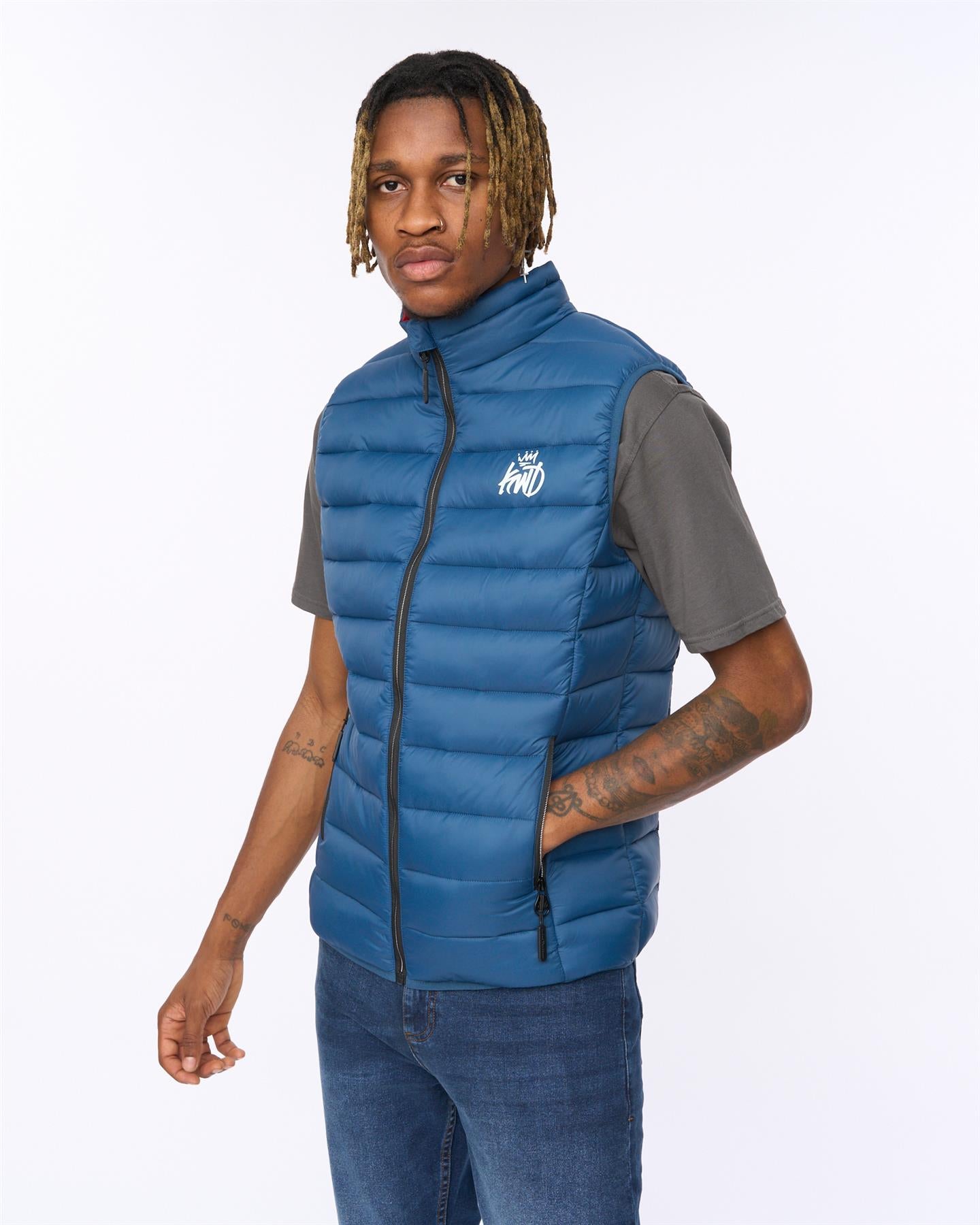 Mens Jackinson Gilet Teal
