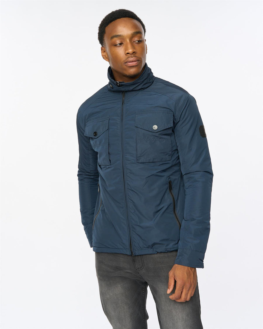 Mens Blensons Padded Jacket Navy