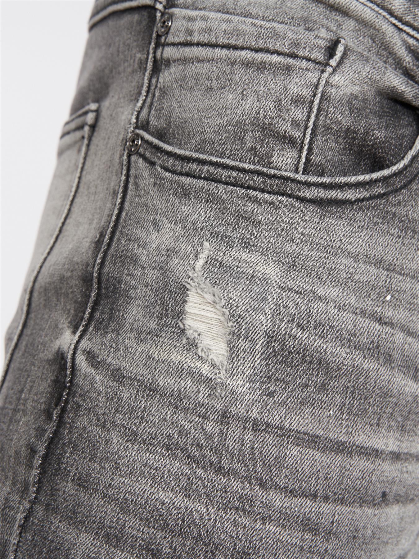 Stalham 2.0 Grey Wash Superslim Denim Jean Grey Wash