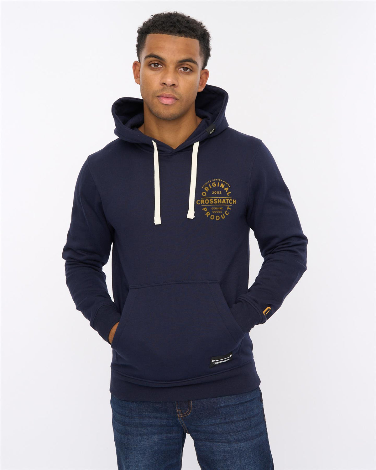 Mens Cresswell Hoodie Navy