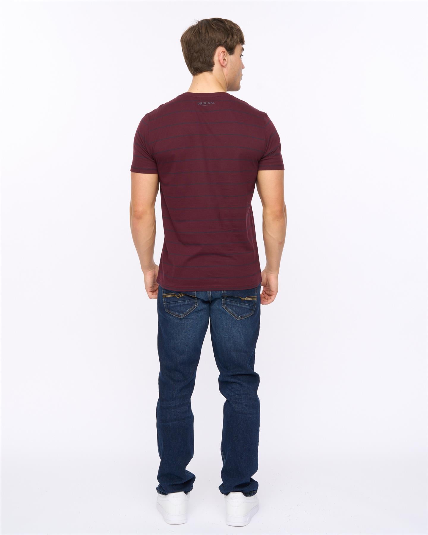 Mens Hemtowns T-Shirt Raisin