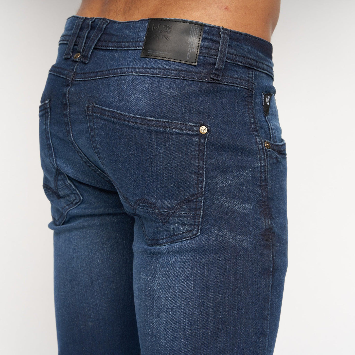 Tranfold Slim Fit Jeans Dark Wash