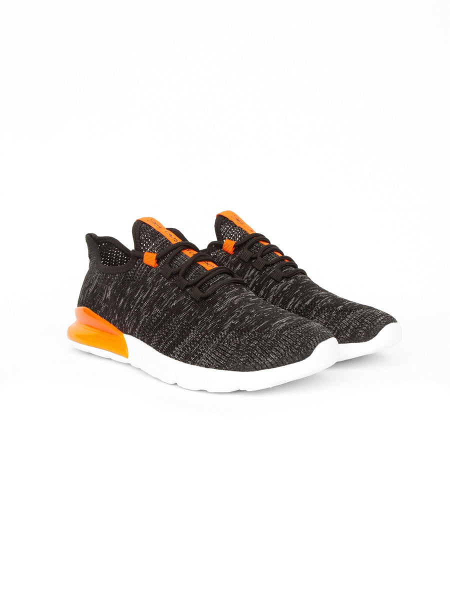 Mens Smitlay MVE Trainers Black/Orange