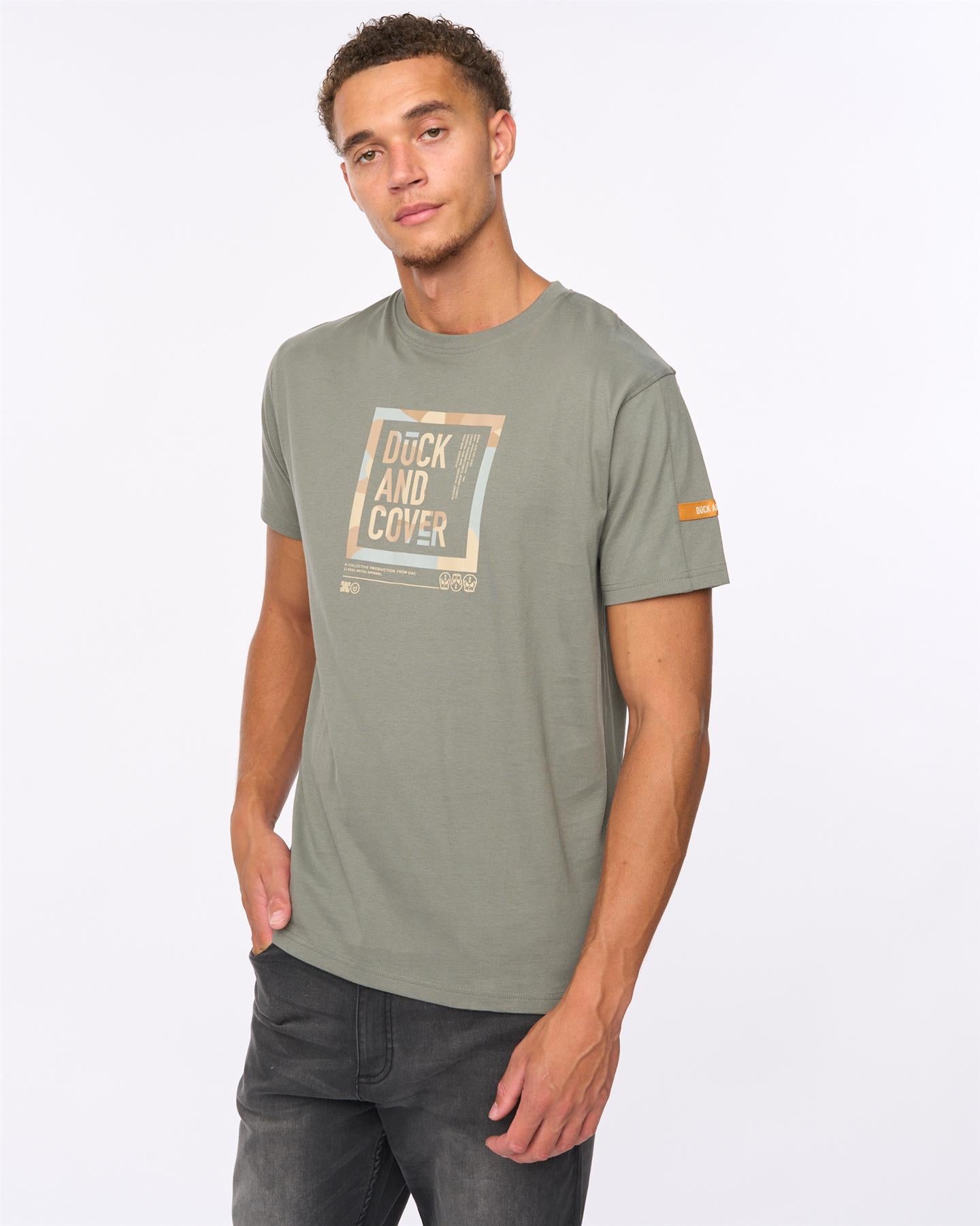 Mens Primatic T-Shirt Dark Olive