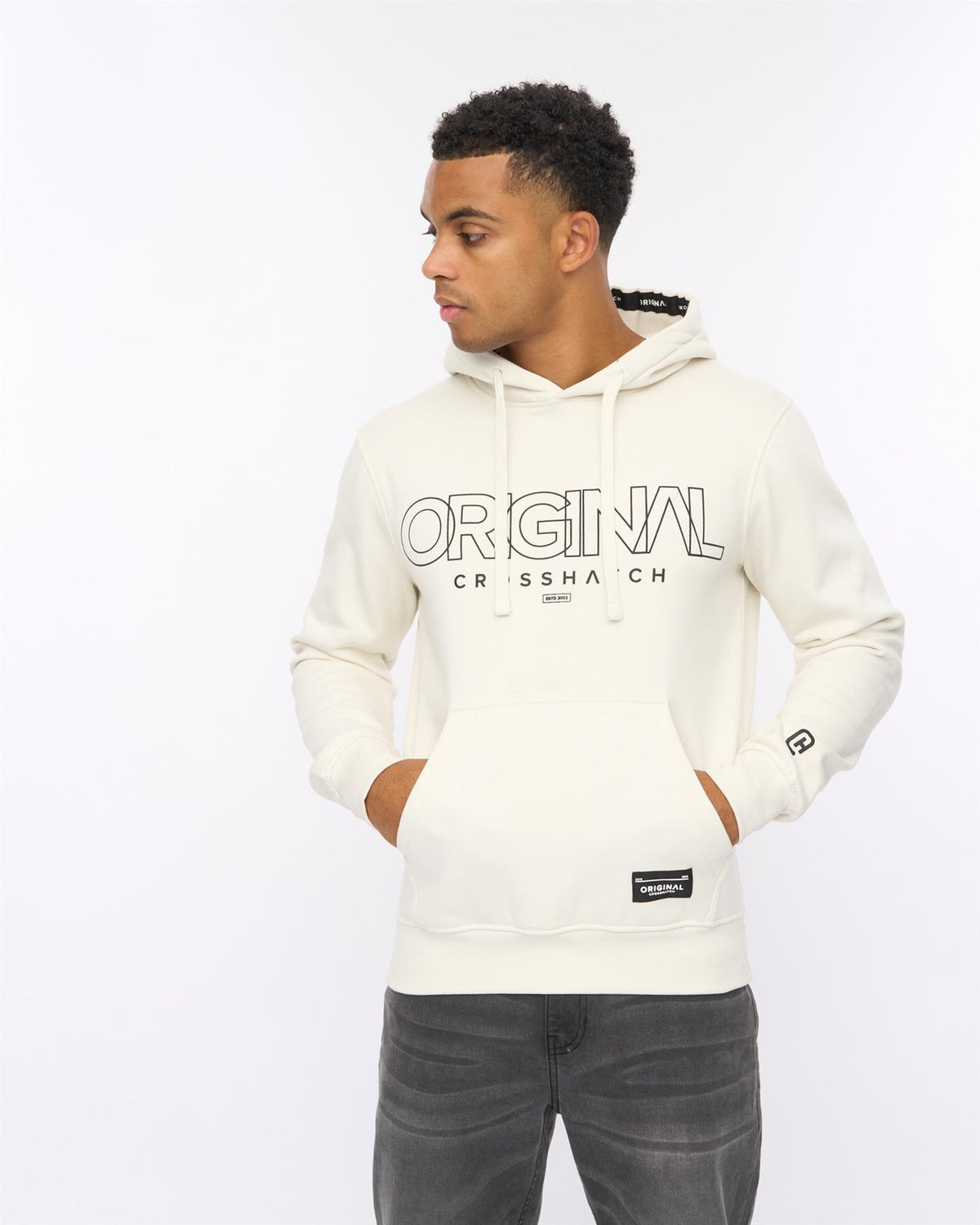 Mens Carrimoore Hoodie Off White
