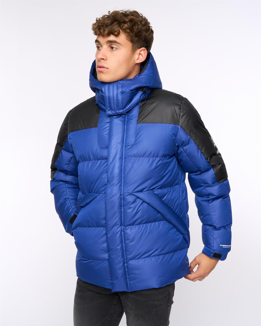 Mens Camptor Panel Jacket Blue