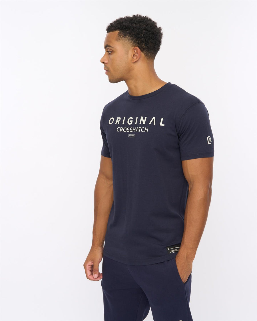 Mens Jamals T-Shirt Navy