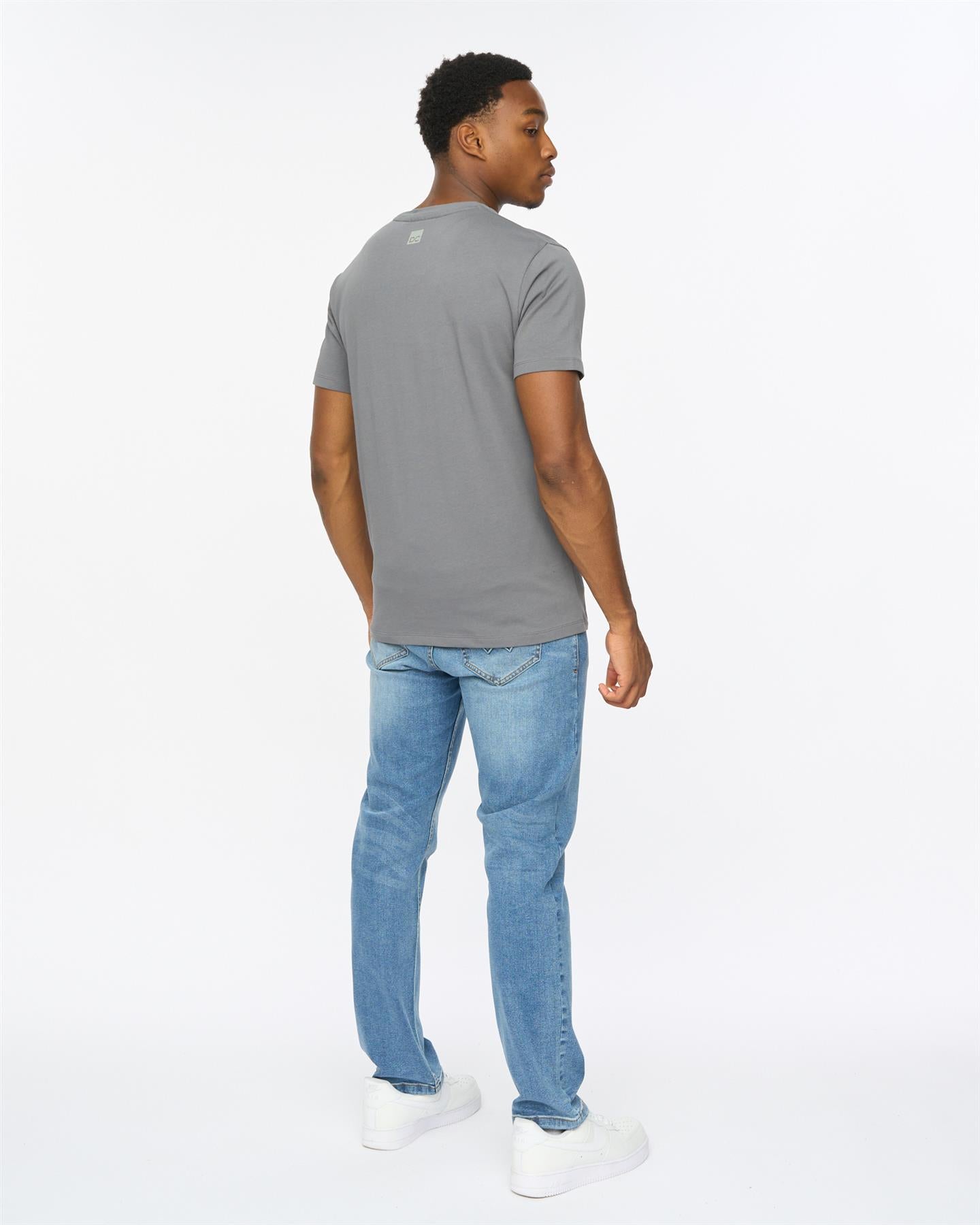 Mens Crytons Heavy T-Shirt Petrol
