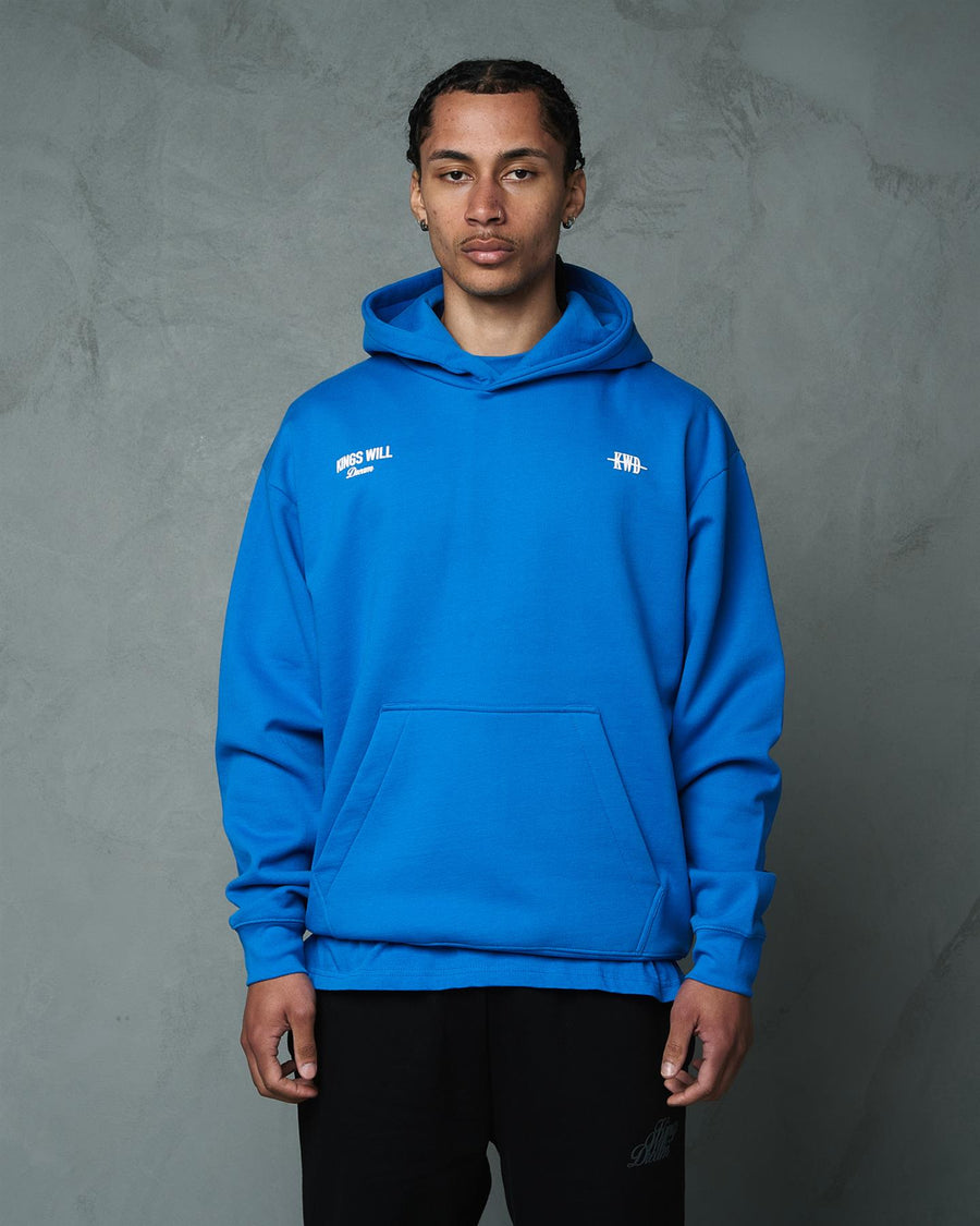 Mens Studio Garment District Hoodie Blue