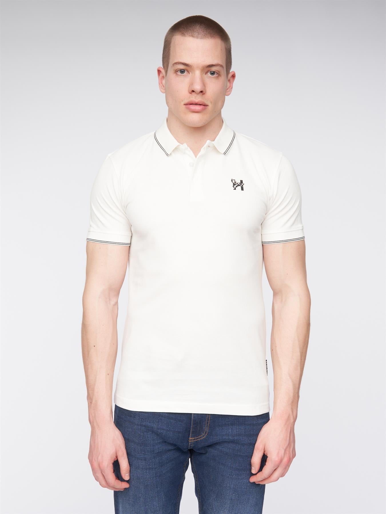 Mens Moorehen Polo White