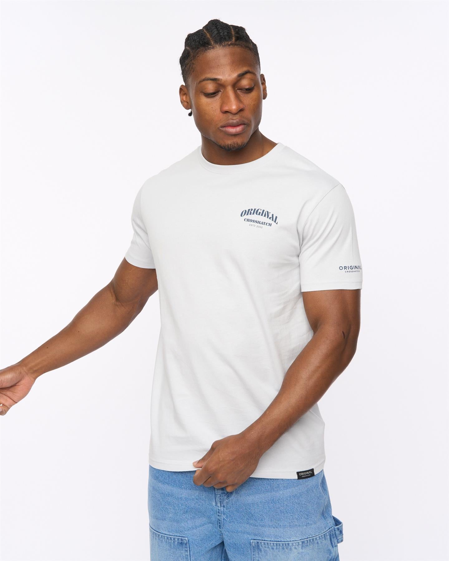 Mens Labstock T-Shirt Light Blue