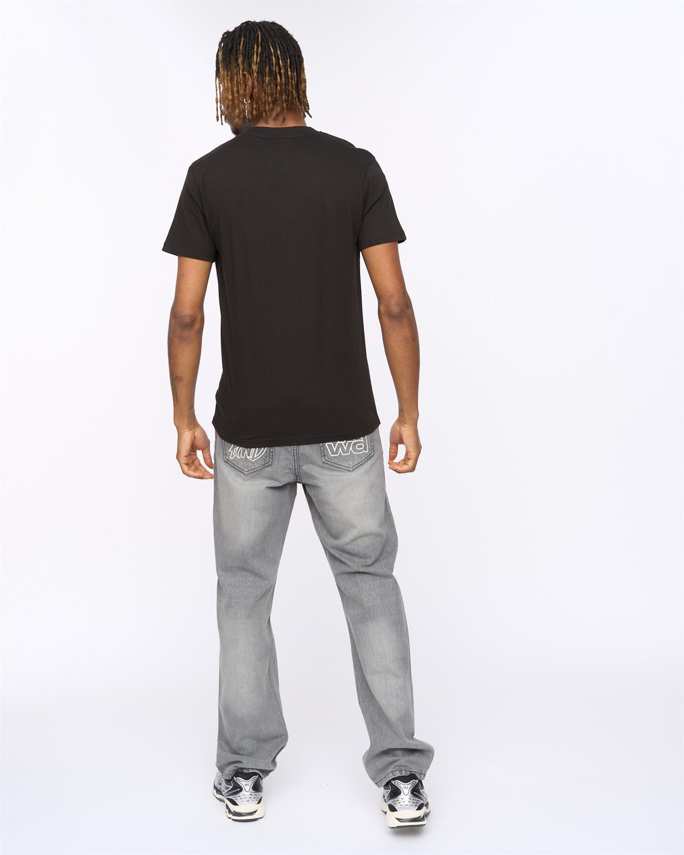 Mens Typeover T-Shirt Black