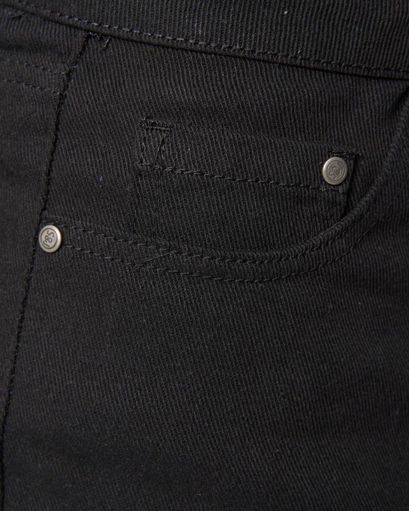 Mens Smith & Jones Sazzi Straight Fit Jeans 2pk Black Wash/DarkWash