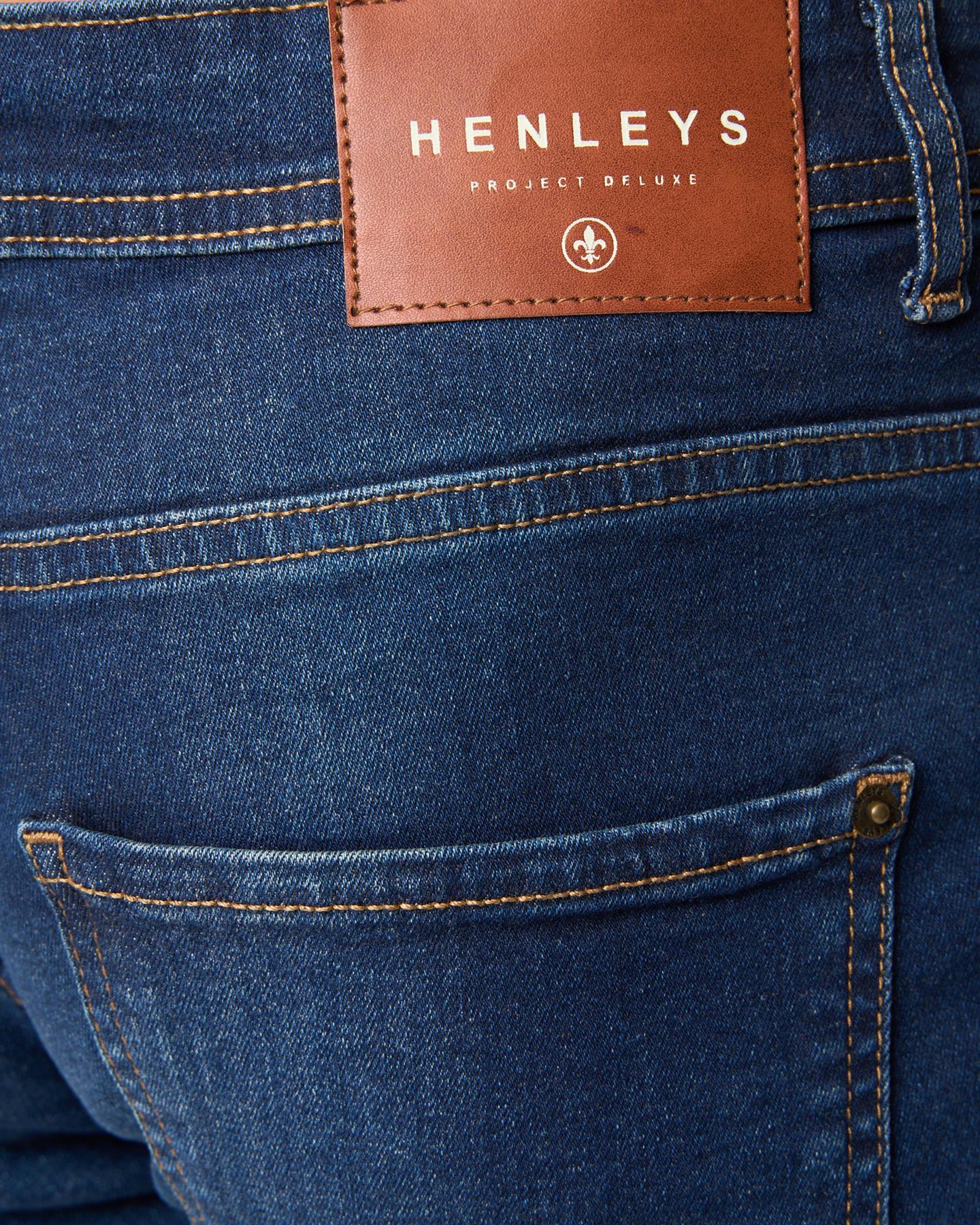 Mens Mayhen Slim Fit Jeans Dark Wash