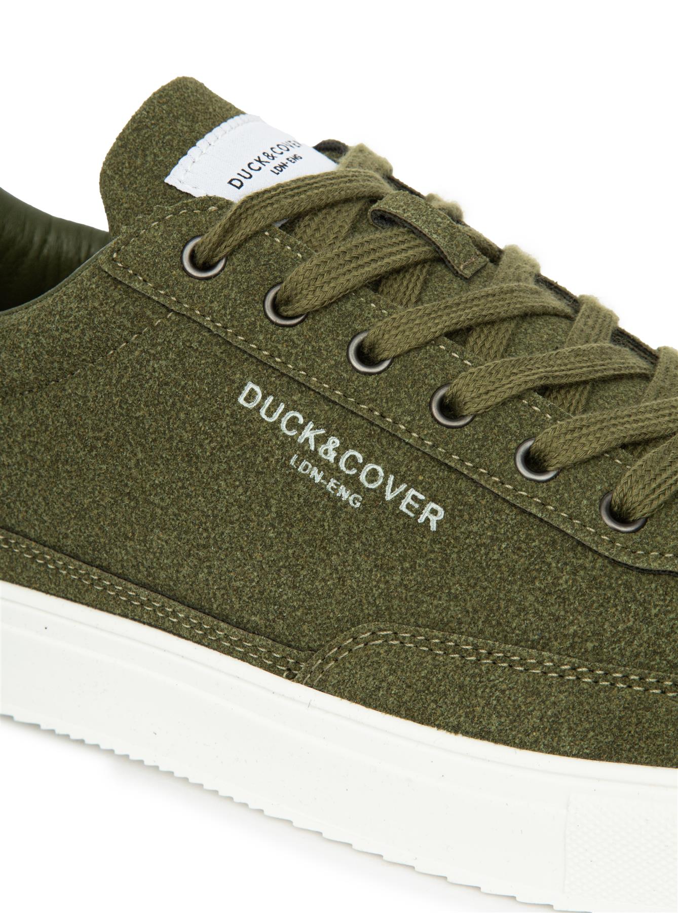 Mens Simbine Trainers Khaki