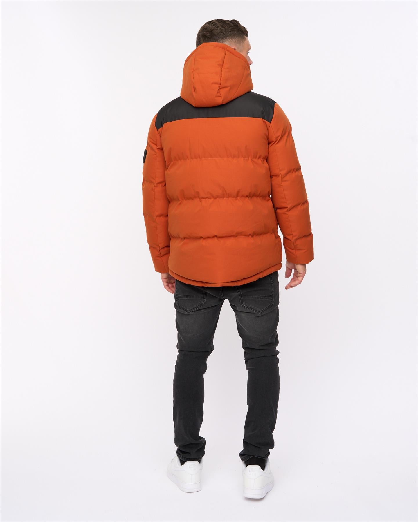 Mens Menray Jacket Burnt Orange