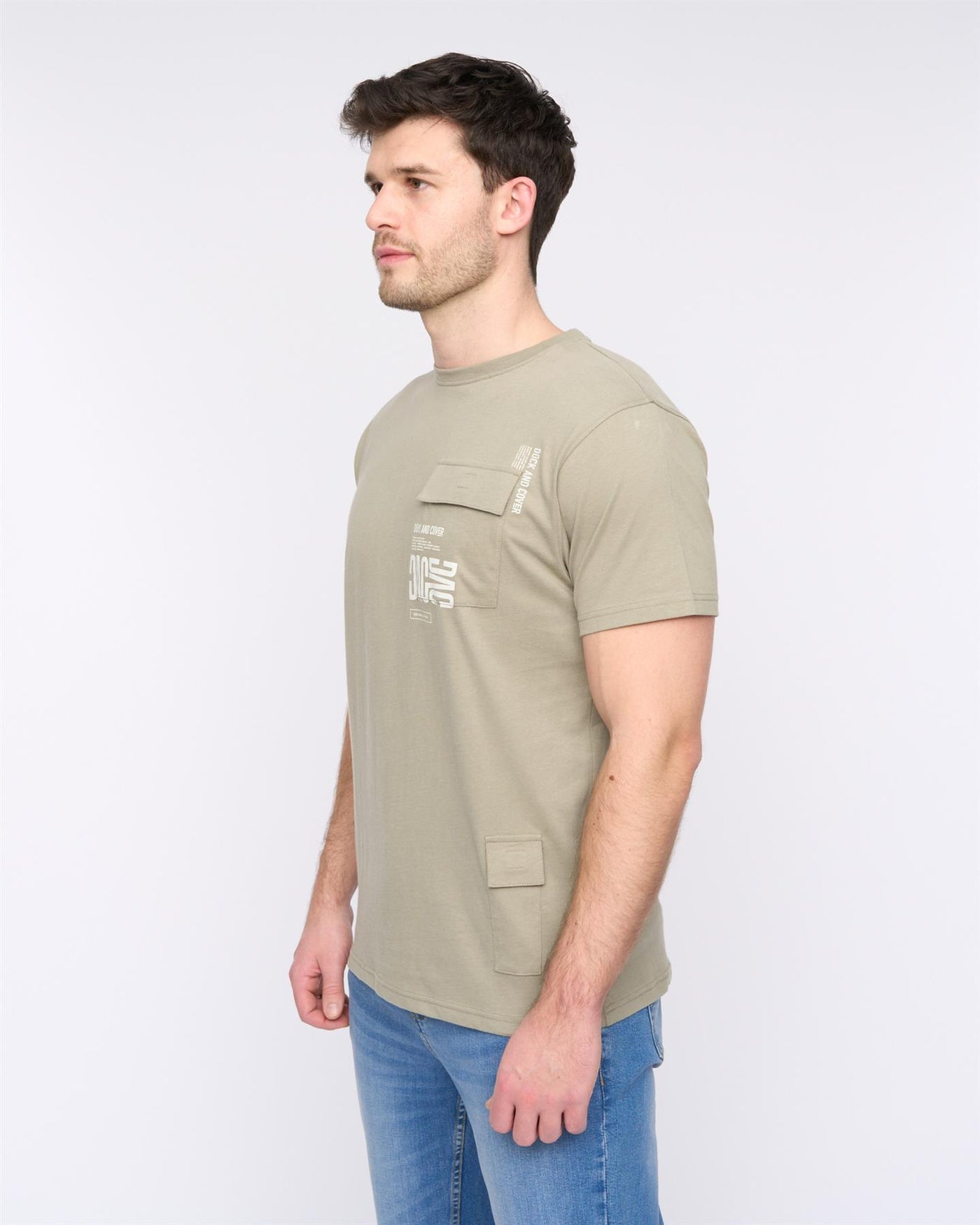 Mens Trentflax T-Shirt Sage