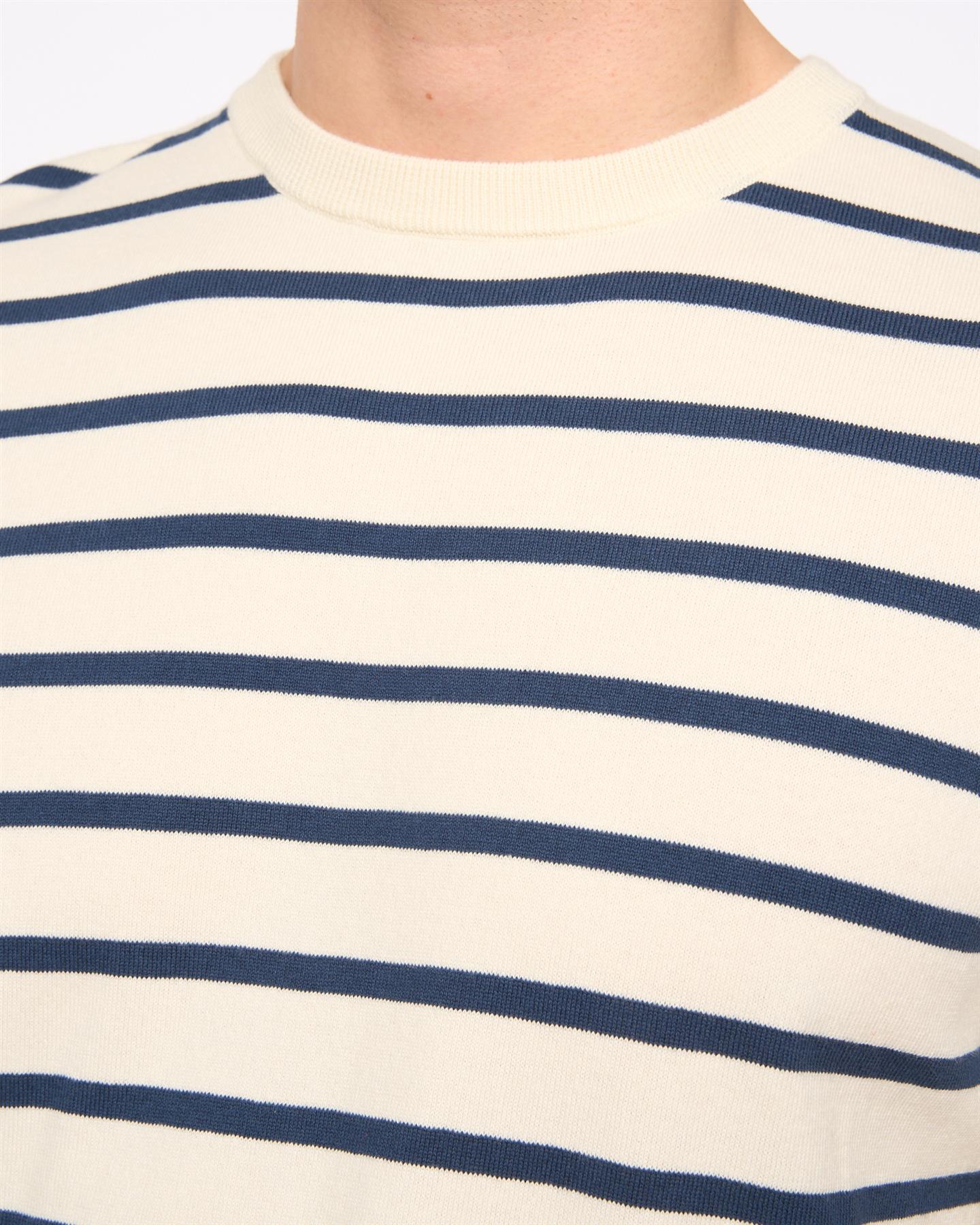 Mens Norwell Knit T-Shirt Light Stone