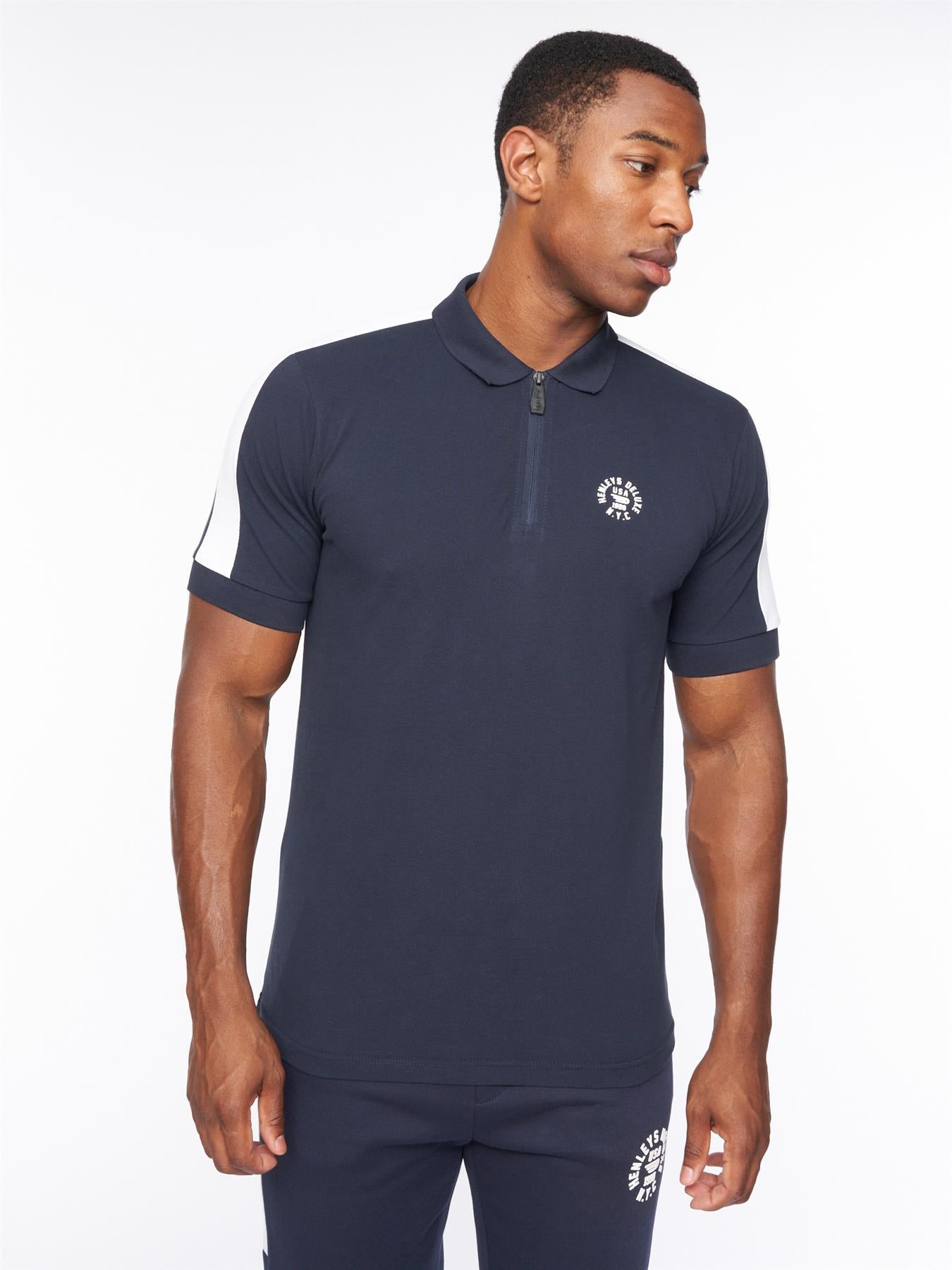 Mens Calyer Polo Navy