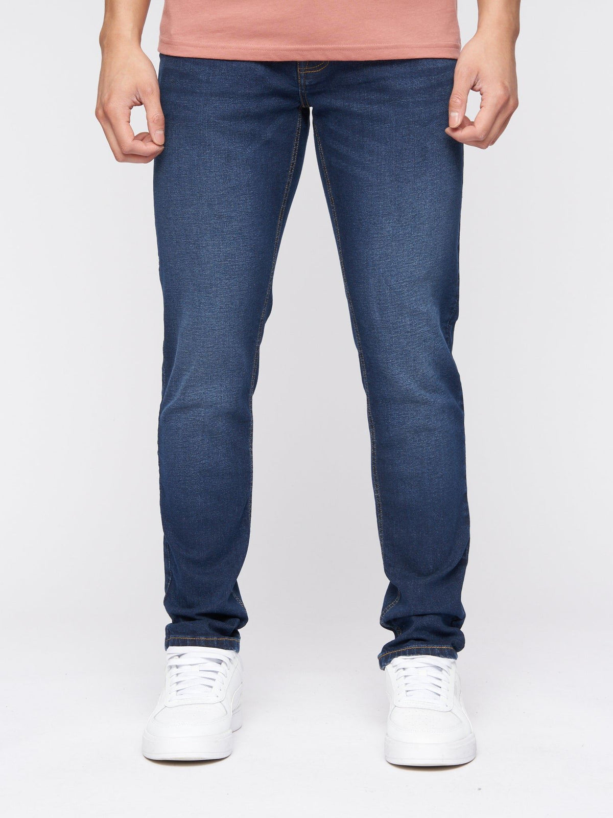 Buraca Slim Fit Denim Jeans Dark Wash