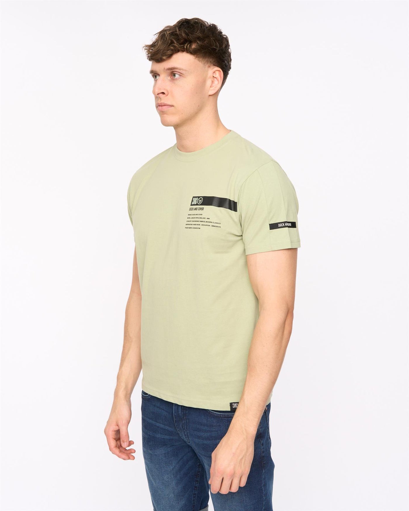 Mens Tatick T-Shirt Light Olive