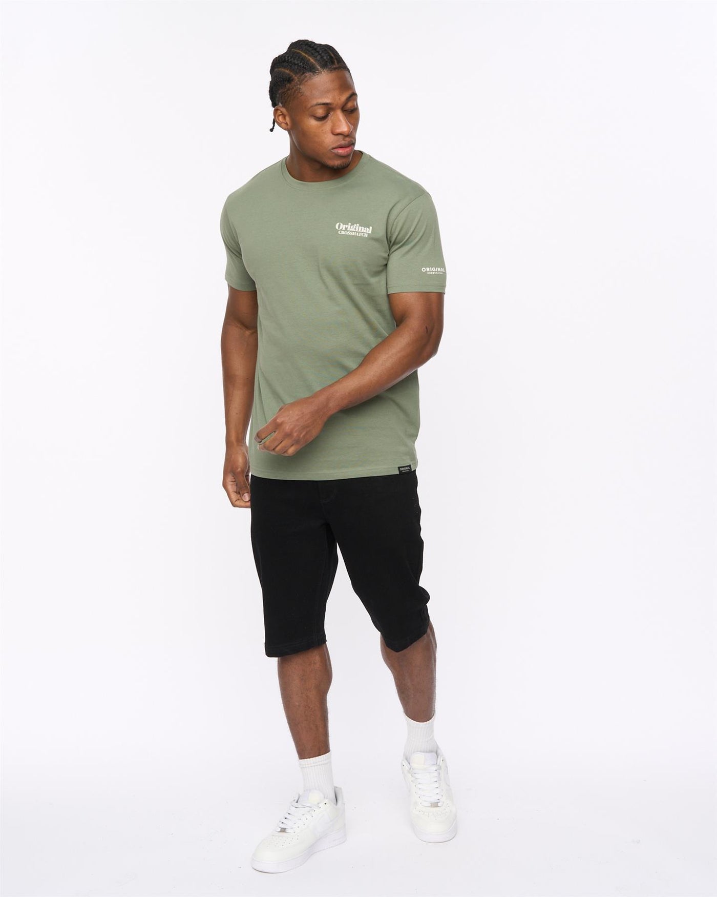Mens Simtanks T-Shirt Olive