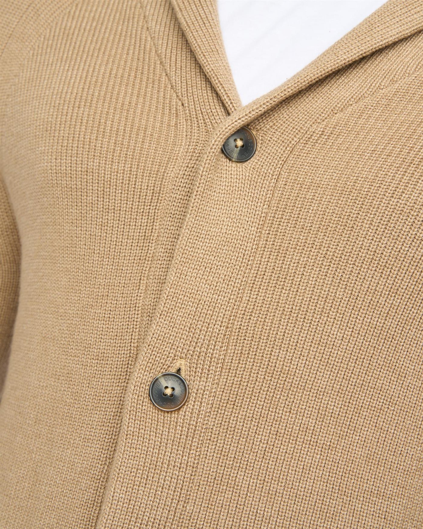 Mens Venosa Shawl Cardigan Stone