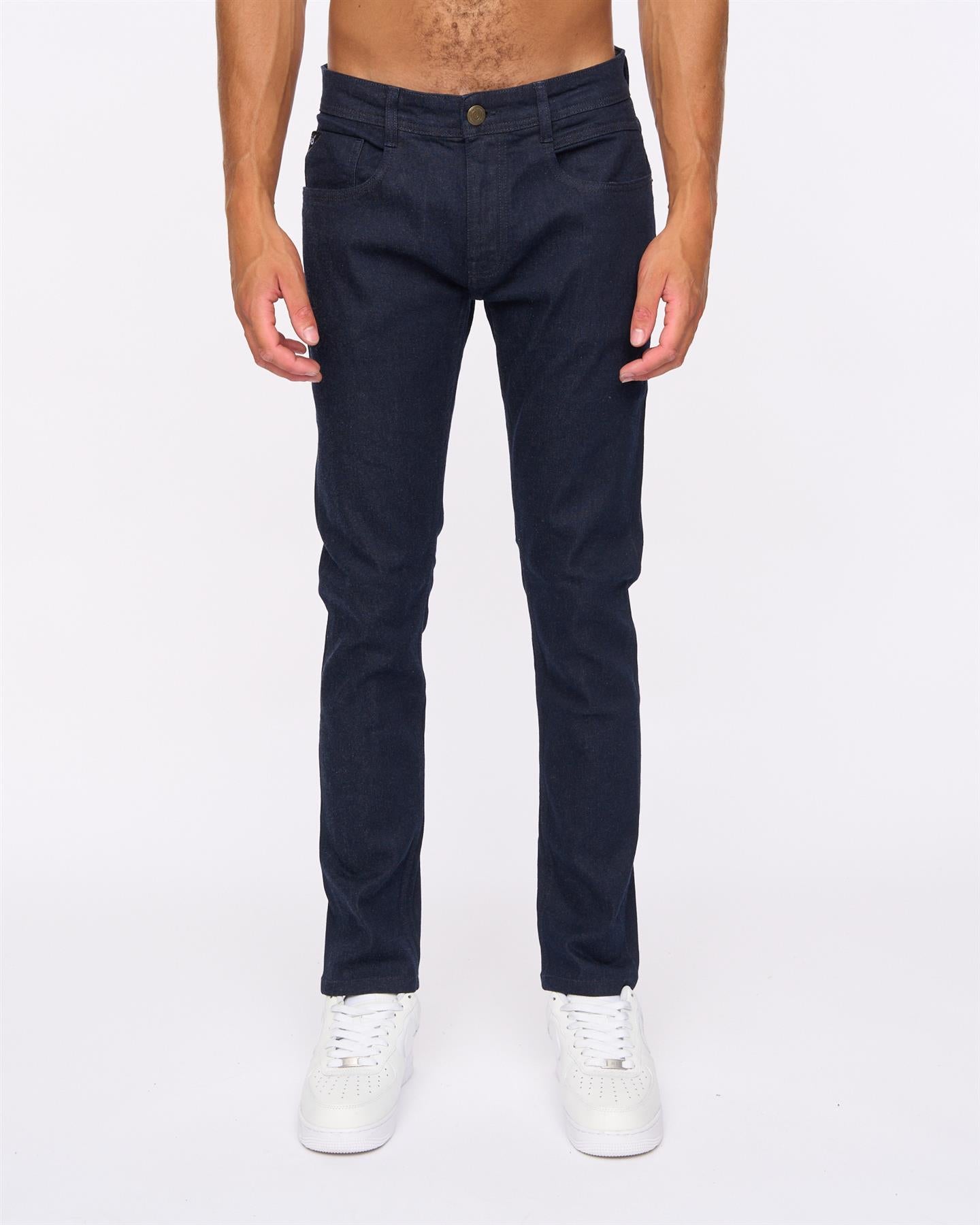 Mens Maylead Slim Fit Jeans Raw Wash