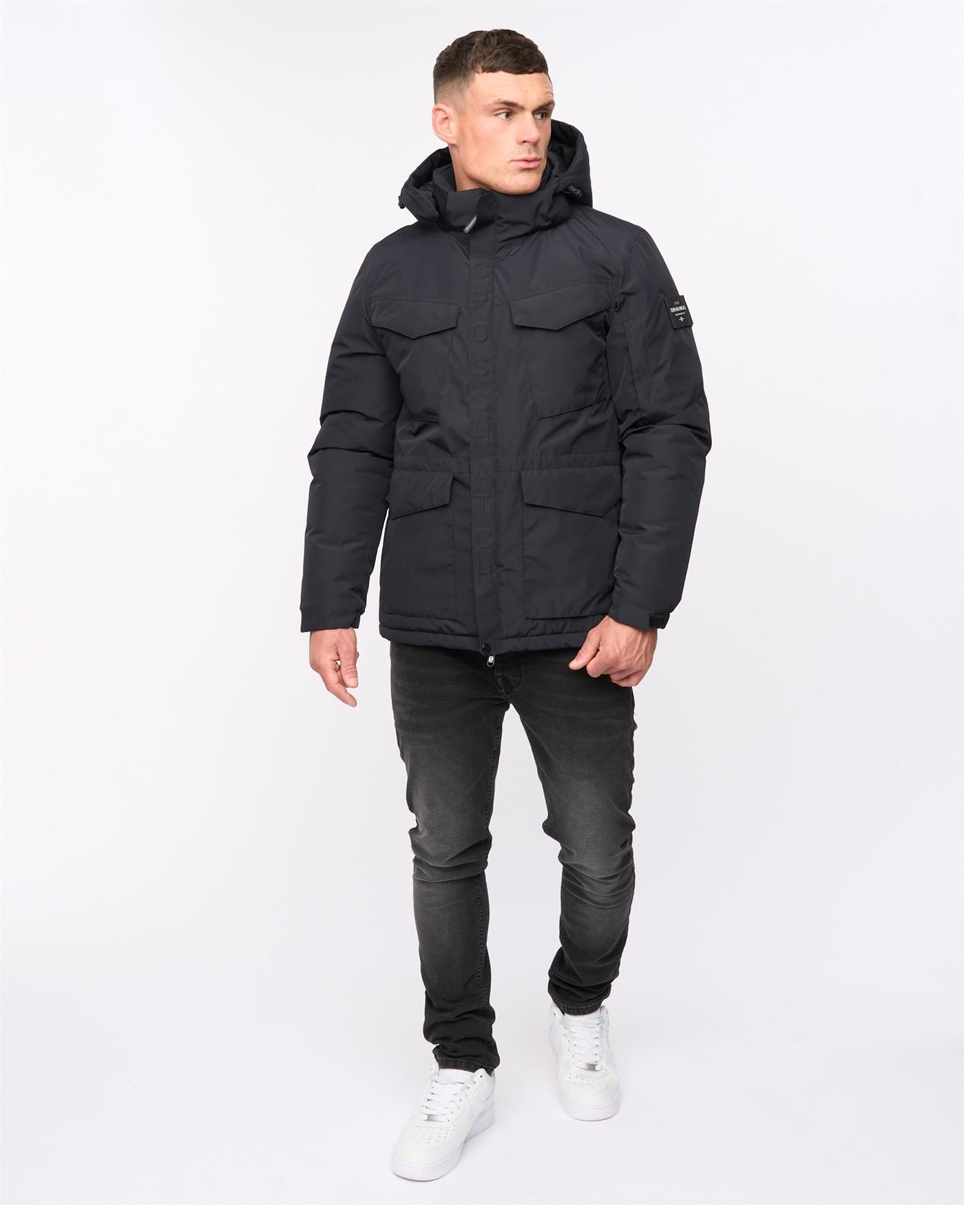 Mens Plentons Jacket Black