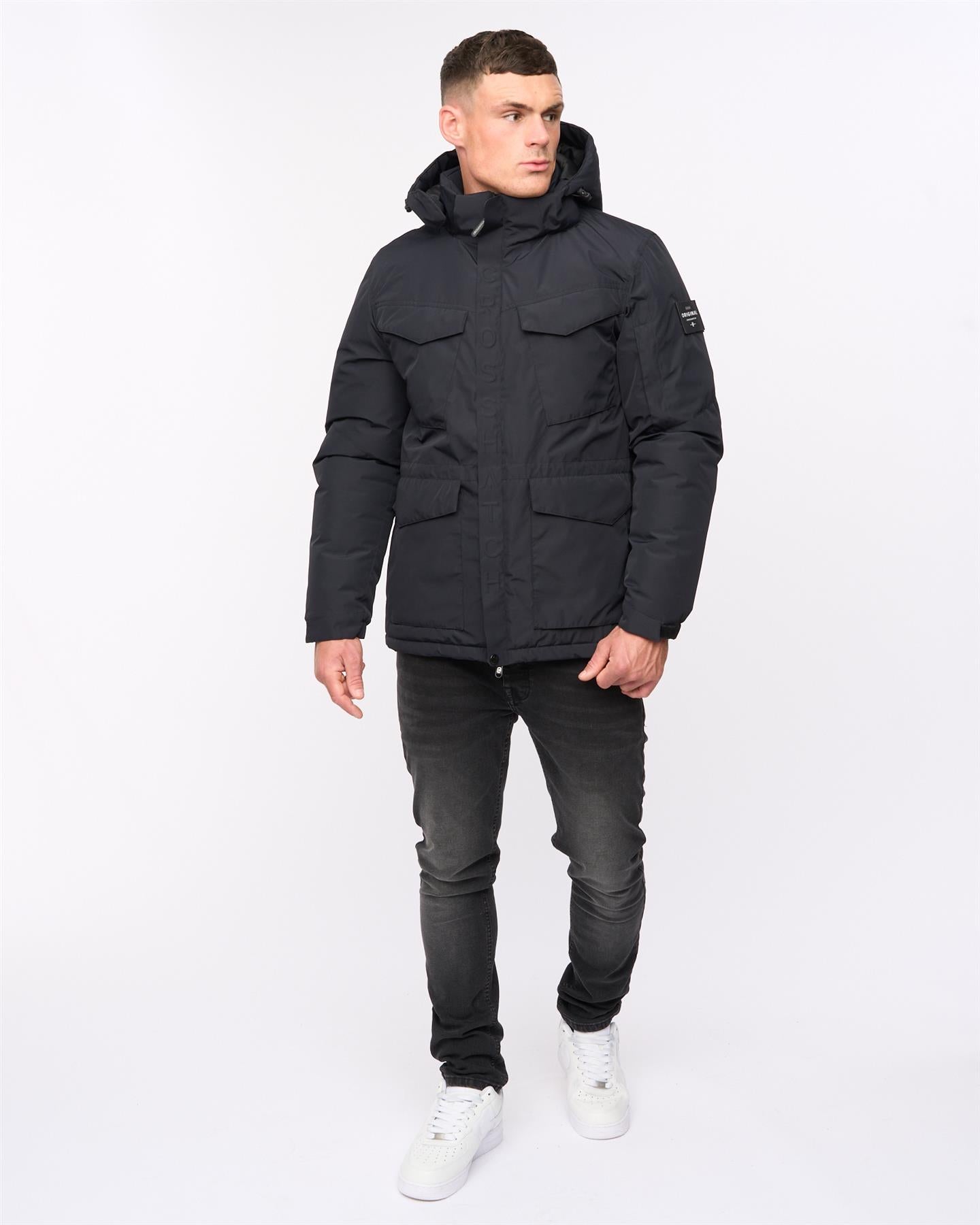 Mens Plentons Jacket Black