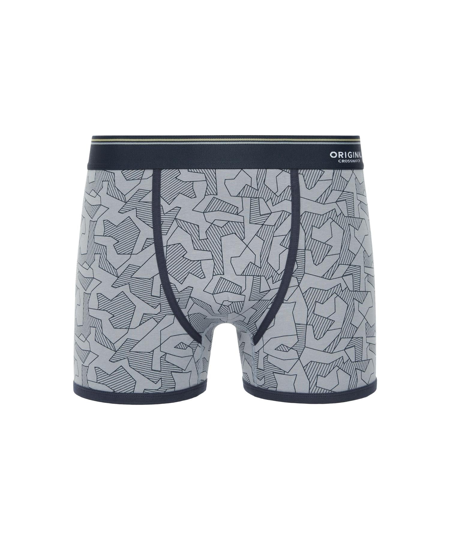 Mens Spherigon Boxers 5pk Green/Blue