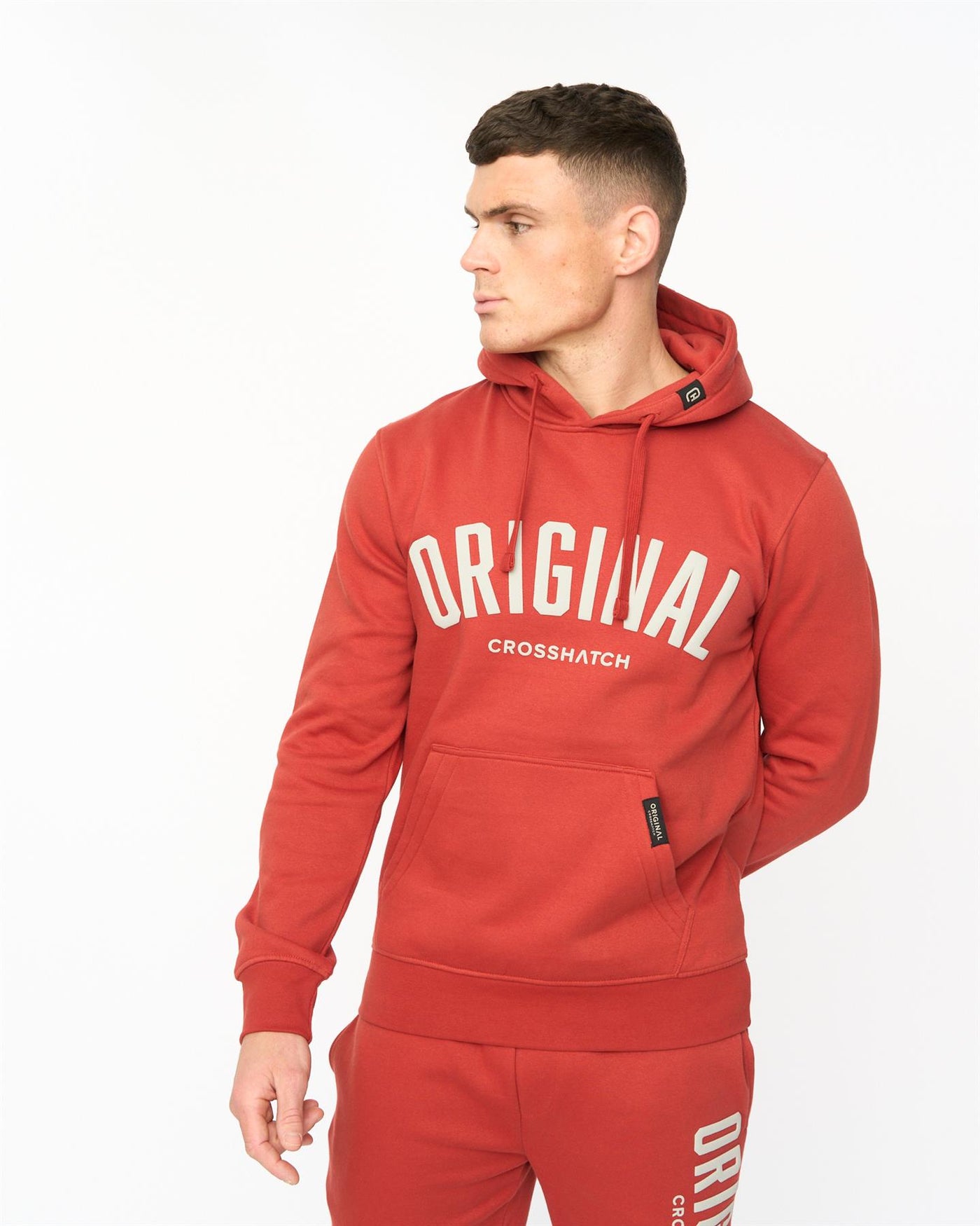 Mens Kensby Hoodie Red
